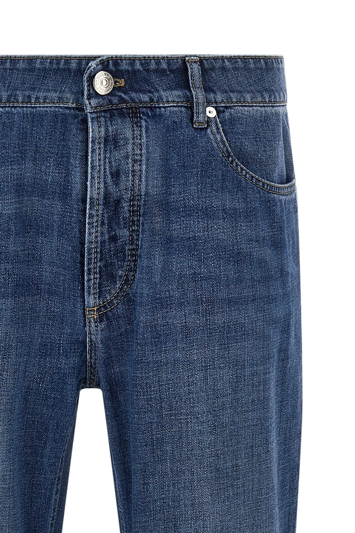 Brunello Cucinelli Brunello Cucinelli Logo Embroidery Jeans