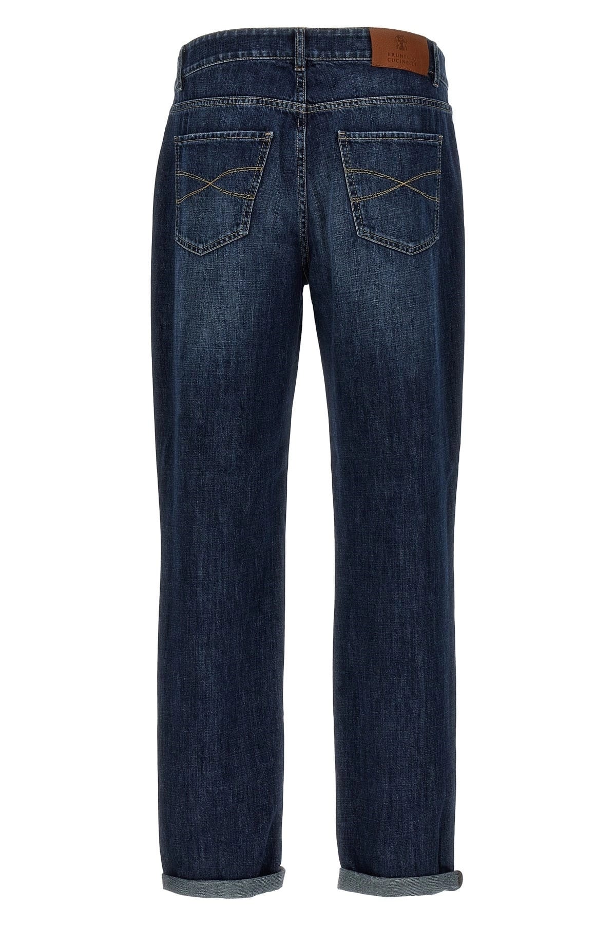 Brunello Cucinelli Brunello Cucinelli Logo Embroidery Jeans