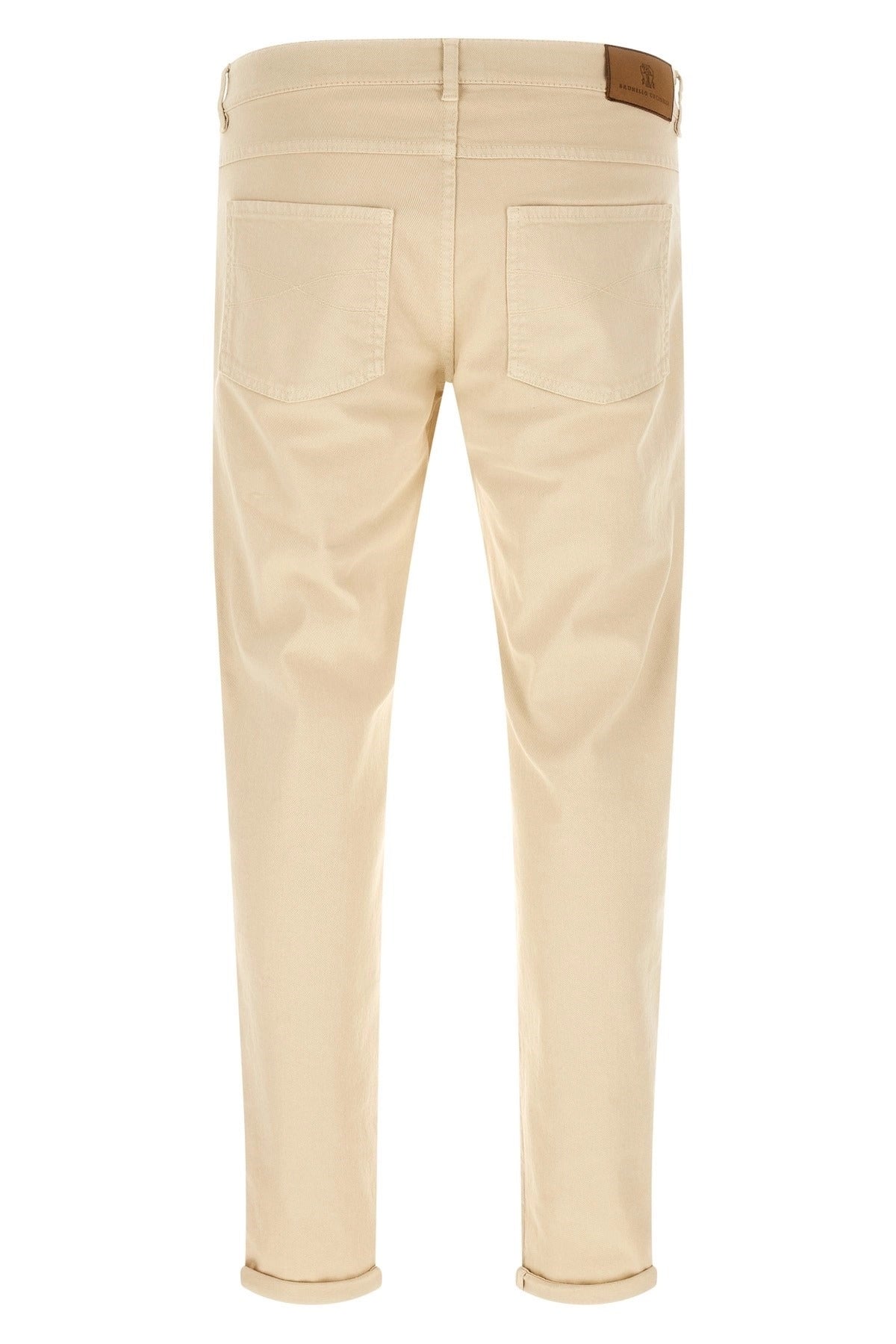 Brunello Cucinelli Jeans con ricamo logo - alternate view