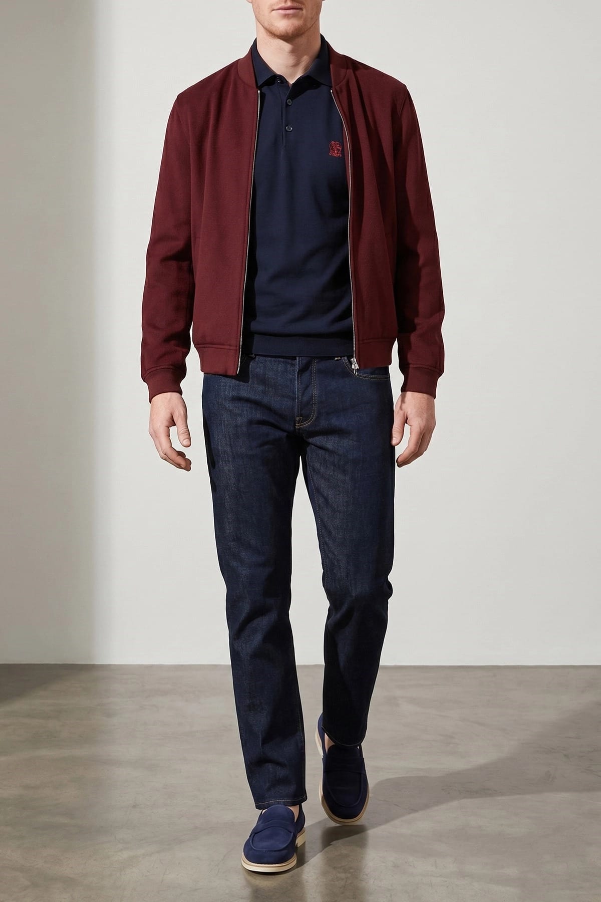 Brunello Cucinelli ロゴ刺繍ポロシャツ | Sendegaro JP
