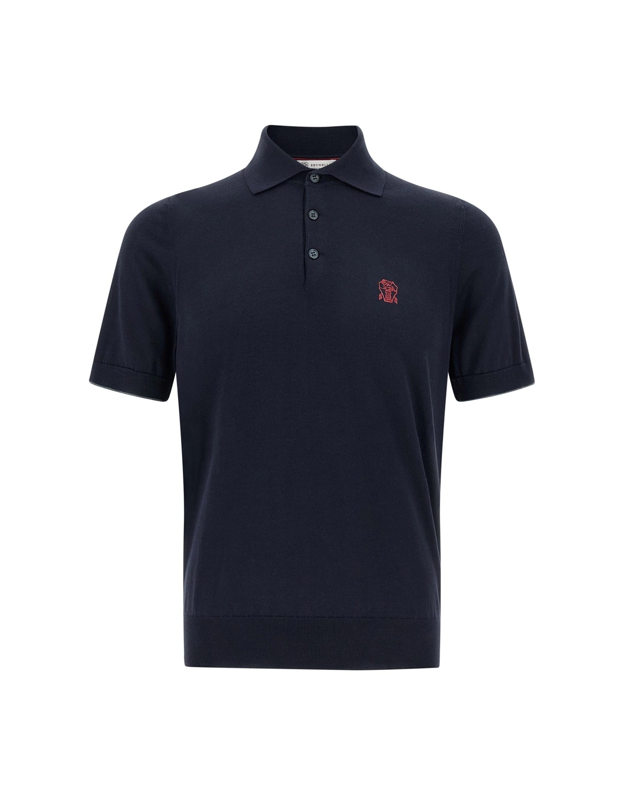Brunello Cucinelli Brunello Cucinelli Logo Embroidery Polo Shirt