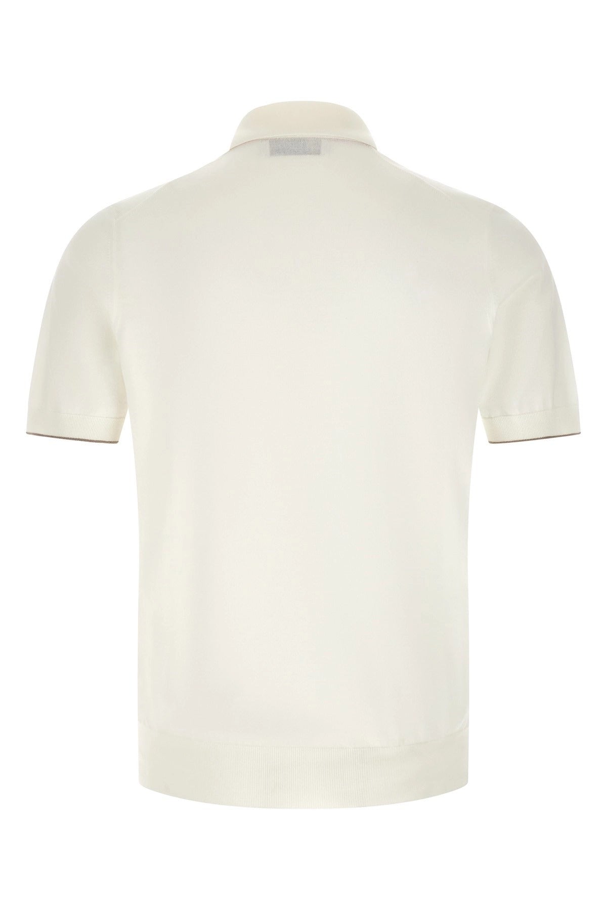 Brunello Cucinelli Logo Embroidery Polo Shirt