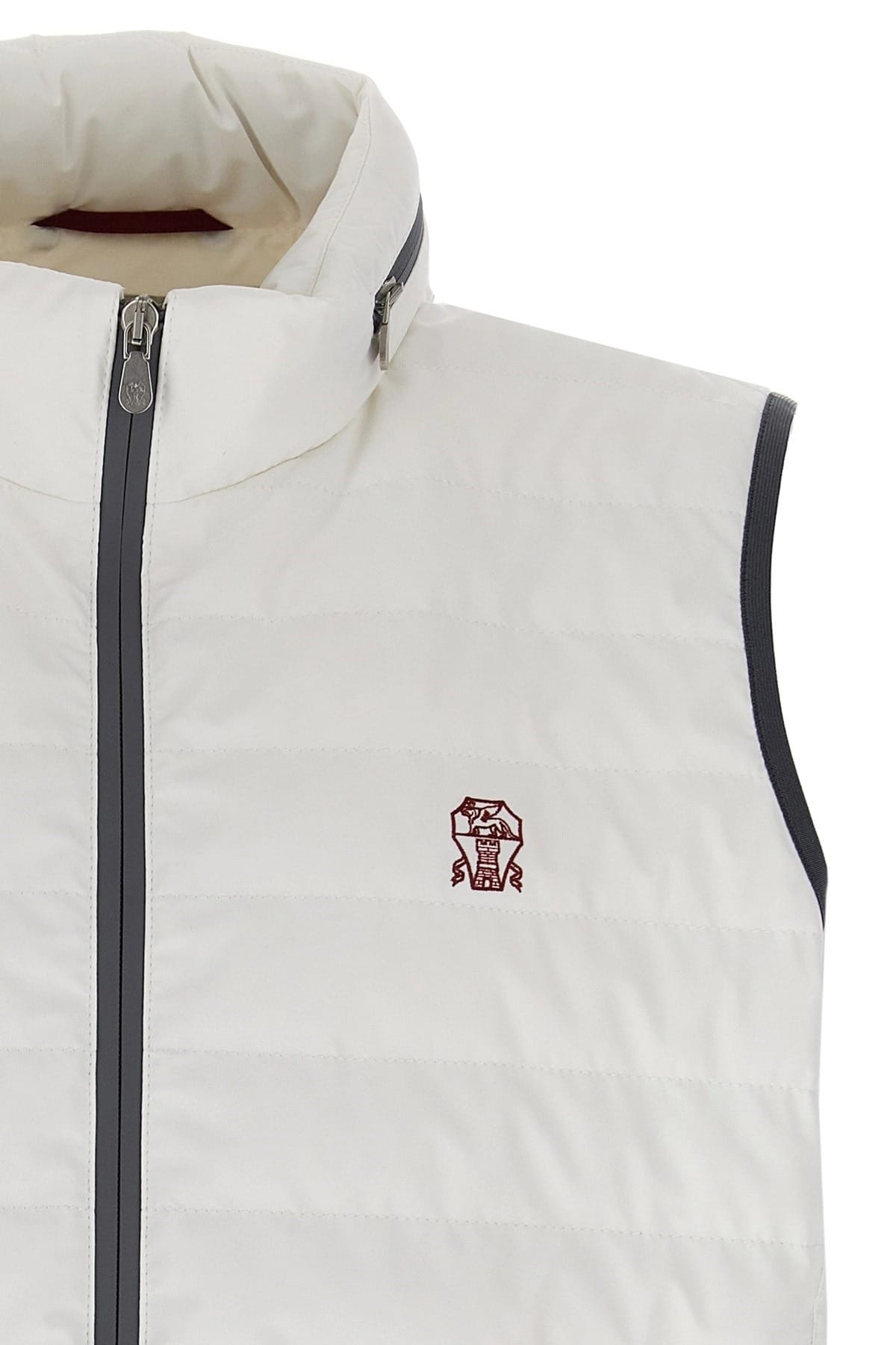 Brunello Cucinelli Brunello Cucinelli Logo Padded Vest