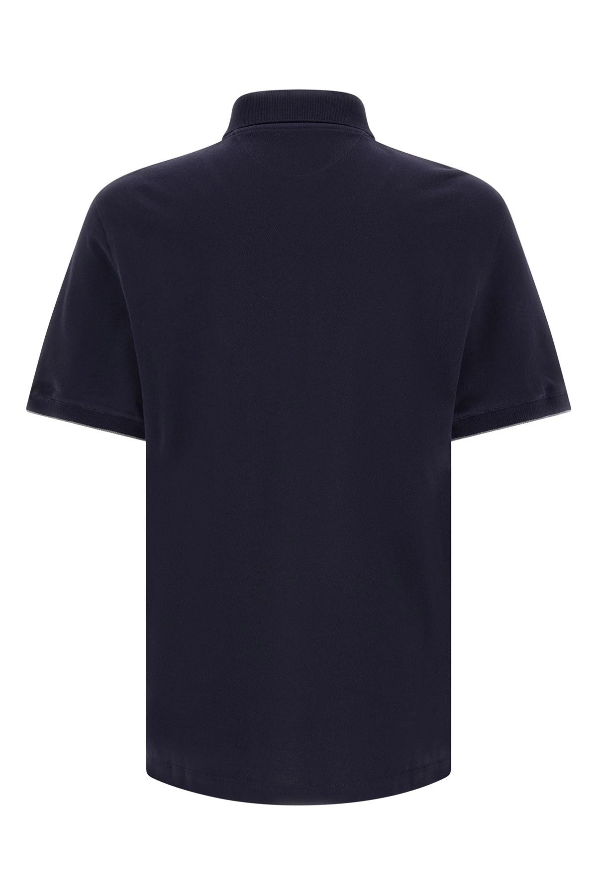 Brunello Cucinelli Logo Piqué Polo Shirt