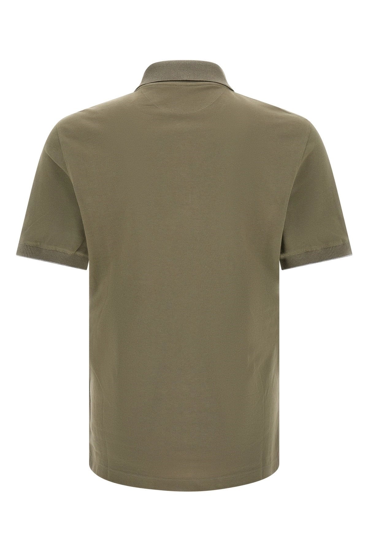 Brunello Cucinelli Logo Piqué Polo Shirt
