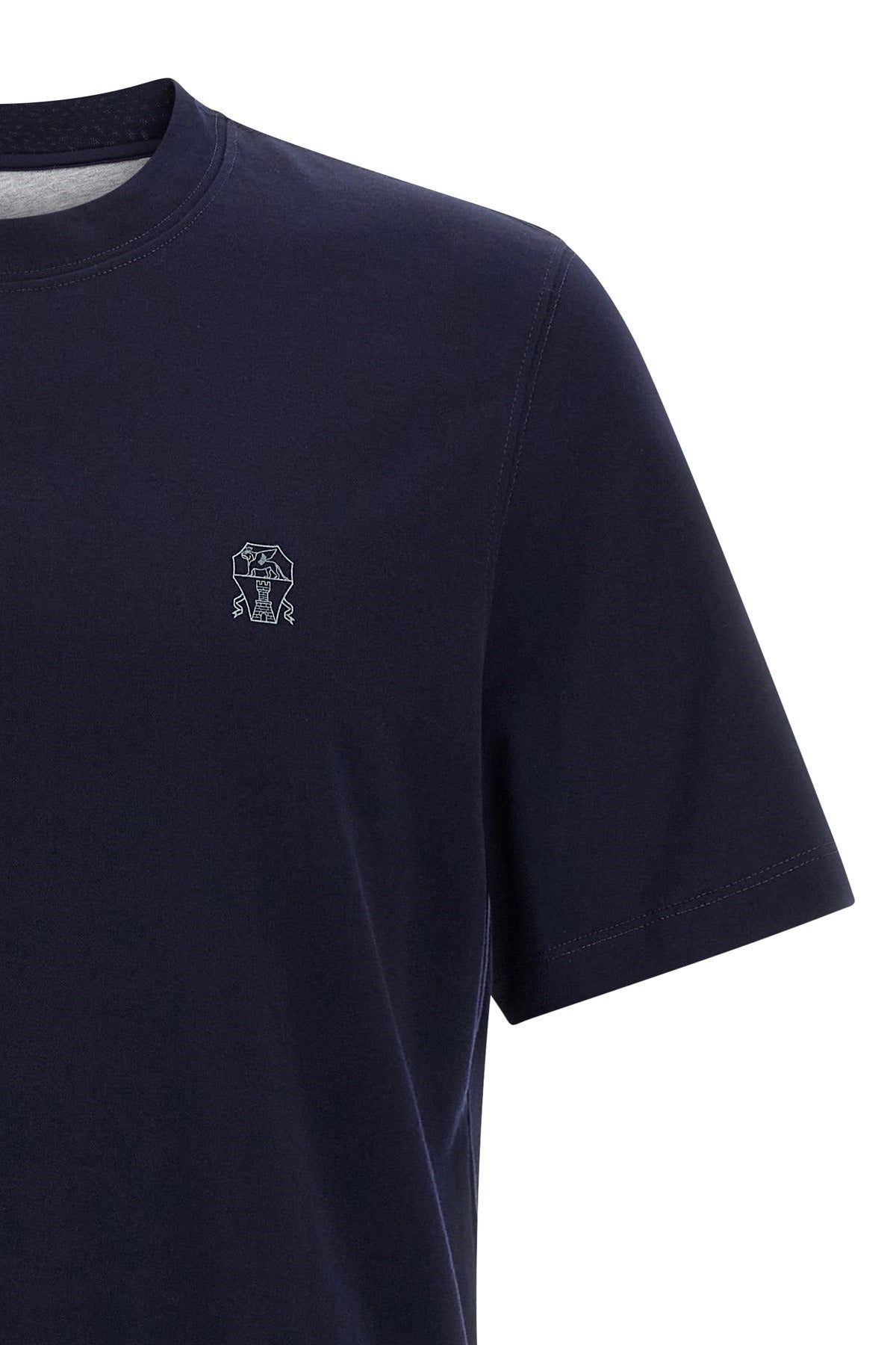 Brunello Cucinelli Logo Print T-Shirt