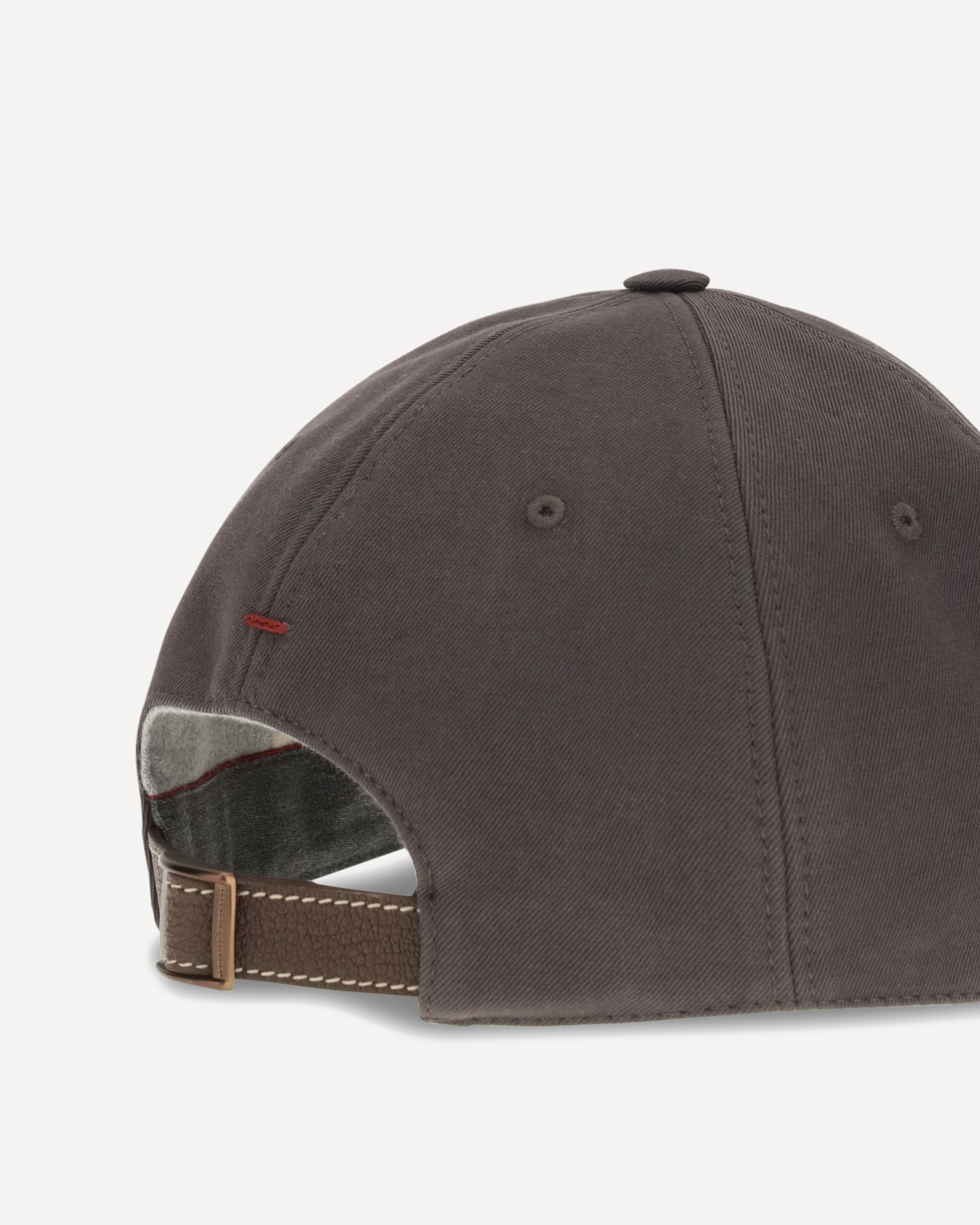 Gorra de béisbol con logo Brunello Cucinelli