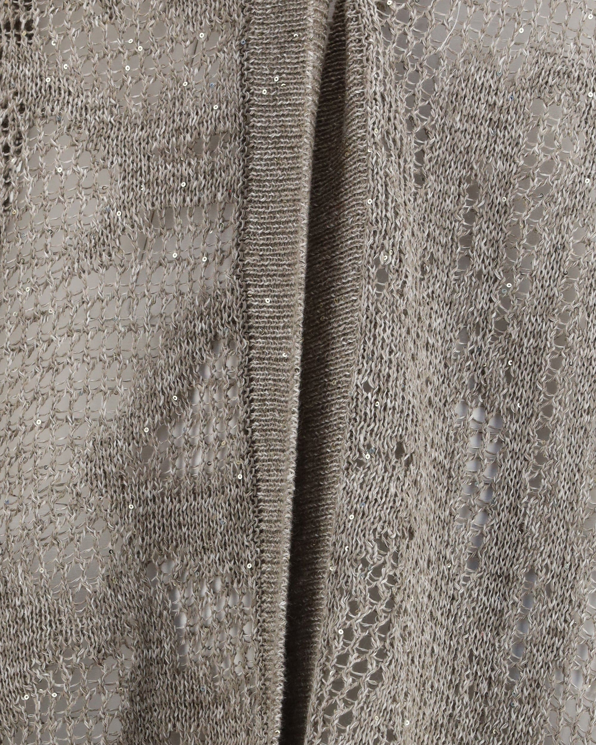 BRUNELLO CUCINELLI リネンシルク モニーレボール カーディガン Brunello Cucinelli Long Linen-Cotton Blend Cardigan | Sendegaro FR