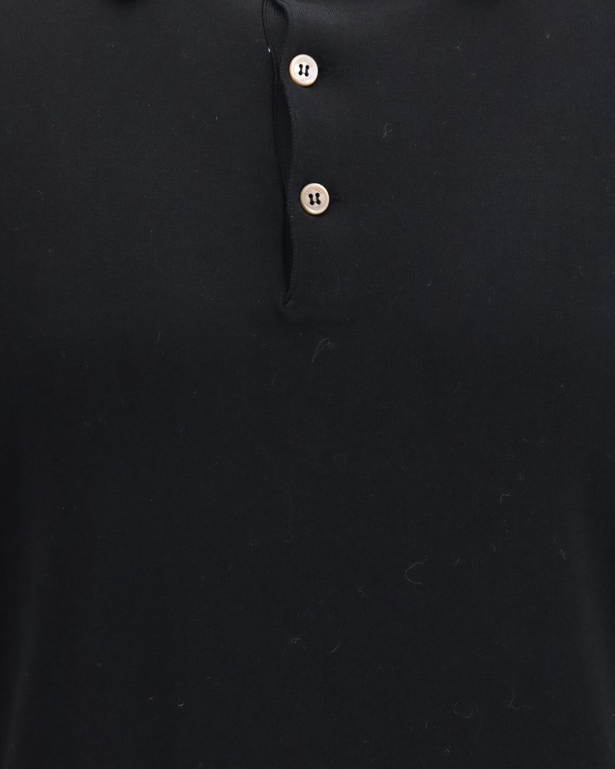 Polo de algodón de manga larga Brunello Cucinelli