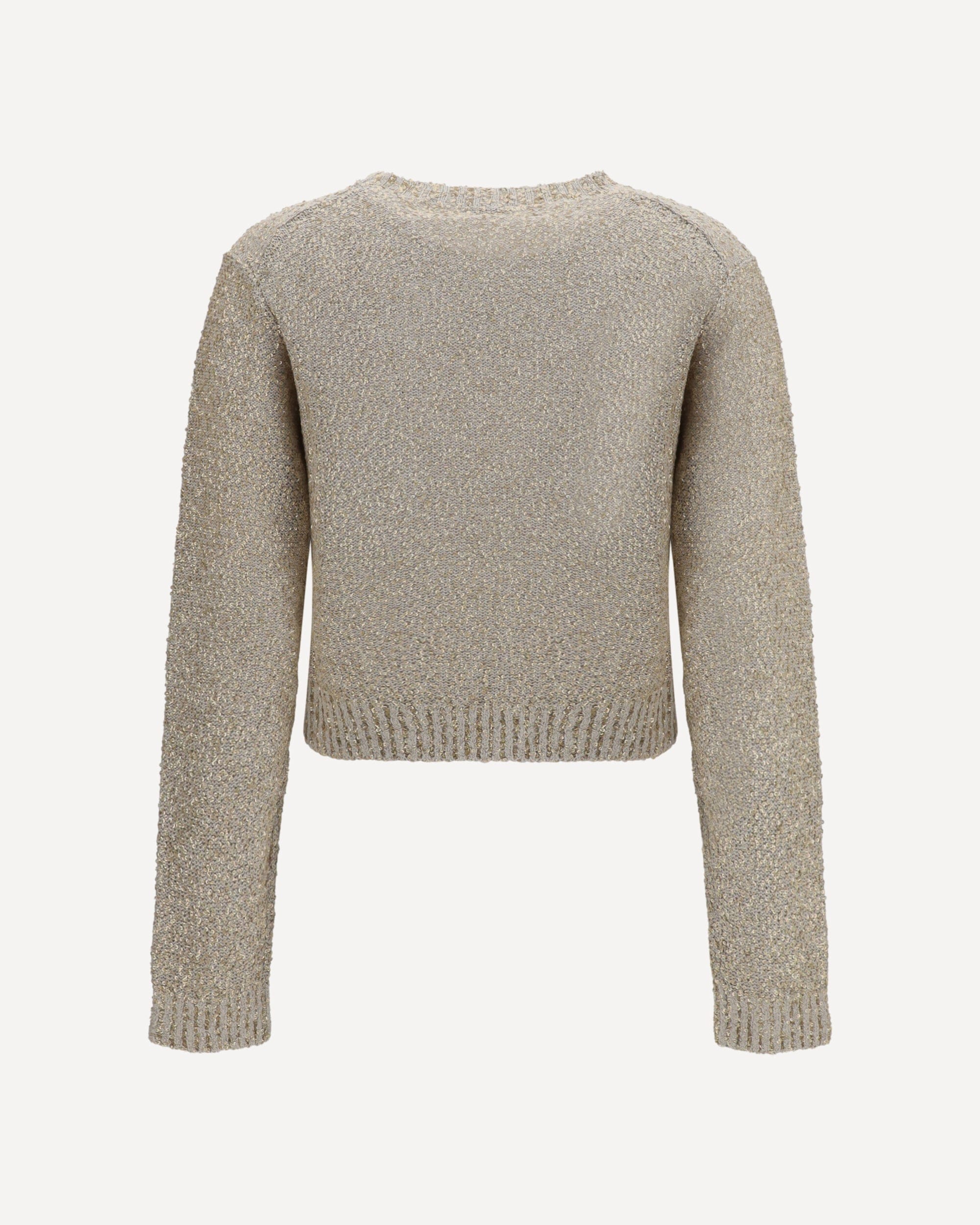 Brunello Cucinelli Long-Sleeve Sequin Sweater - alternate view