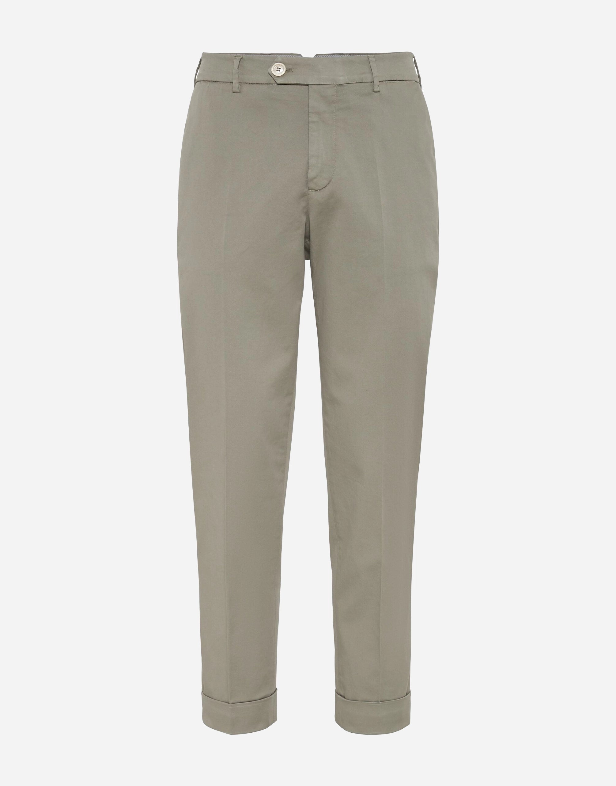 Brunello Cucinelli Low-Rise Tapered Chino trousers