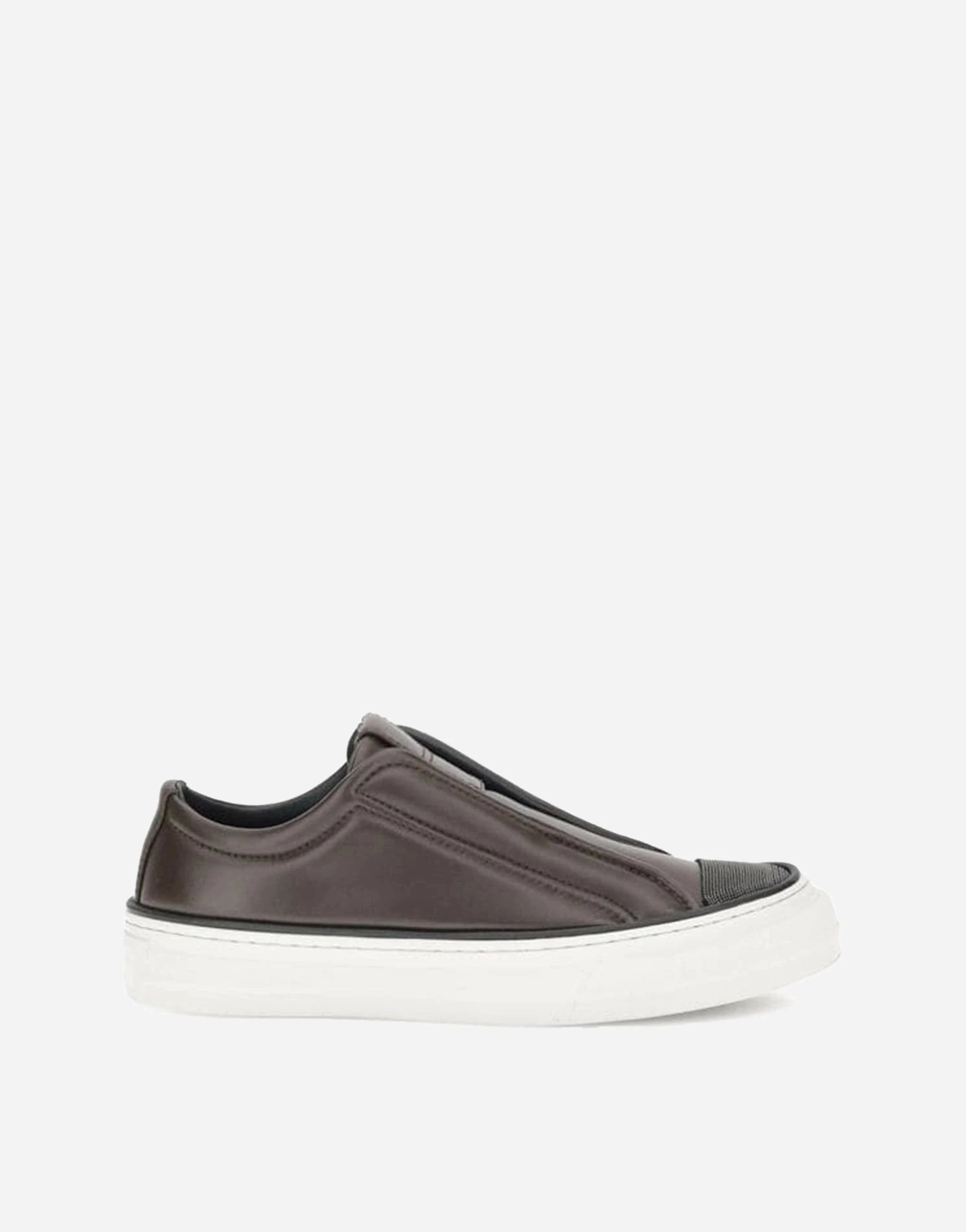 Brunello Cucinelli Low-Top Slip-On Sneakers
