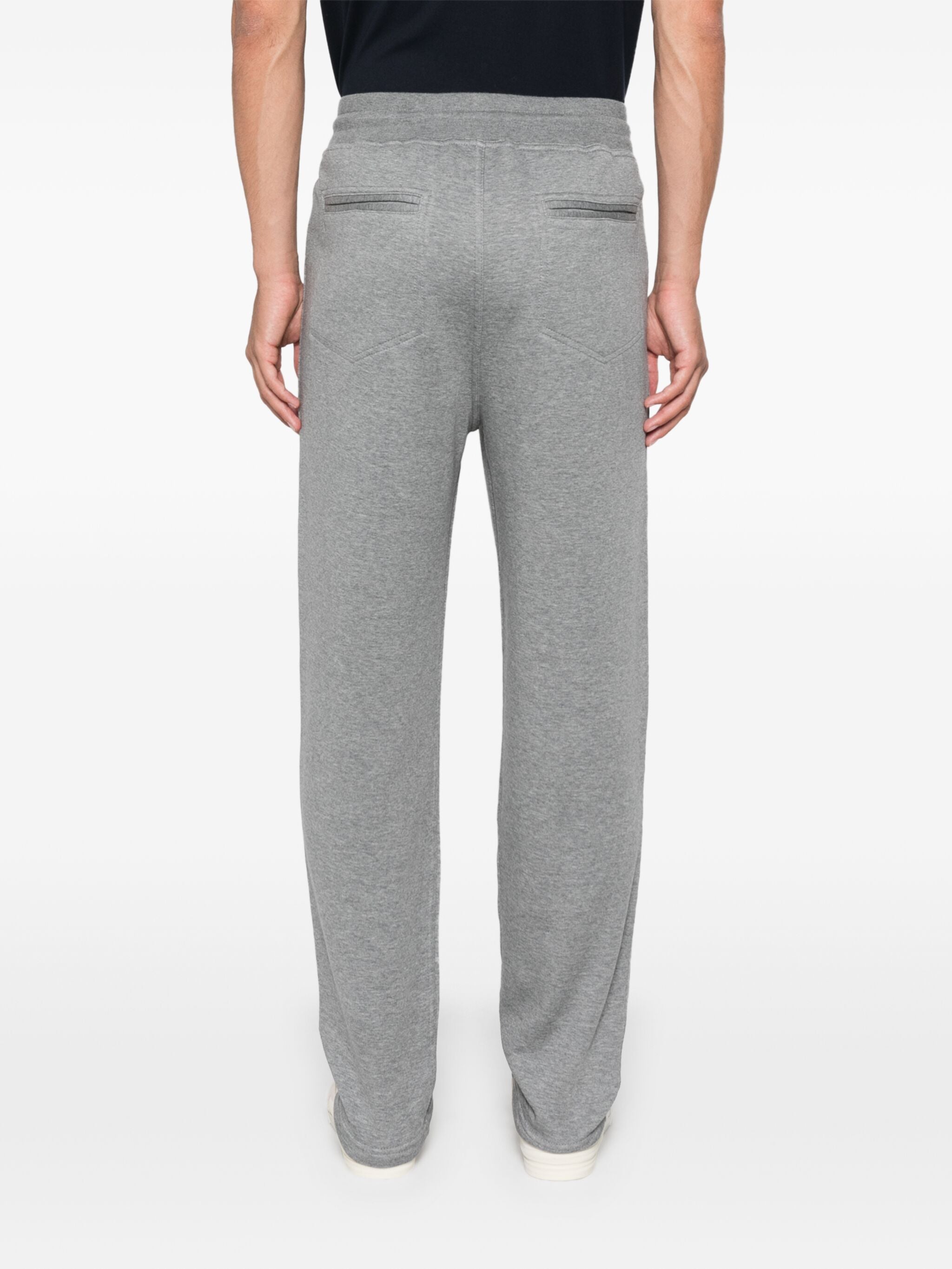 Brunello Cucinelli Mélange-Effect Track Pants