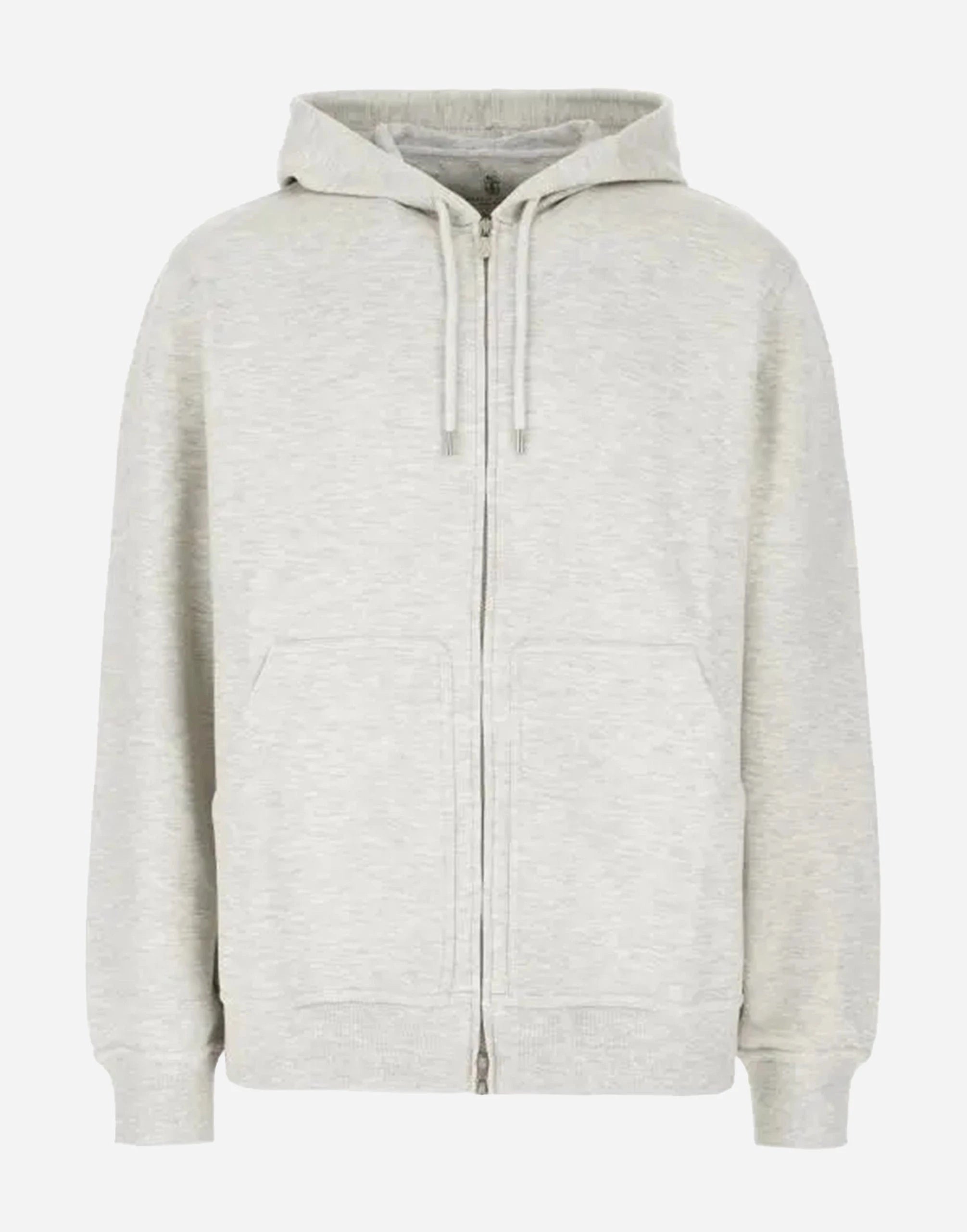 Brunello Cucinelli Mélange-Effect Zipped Hoodie