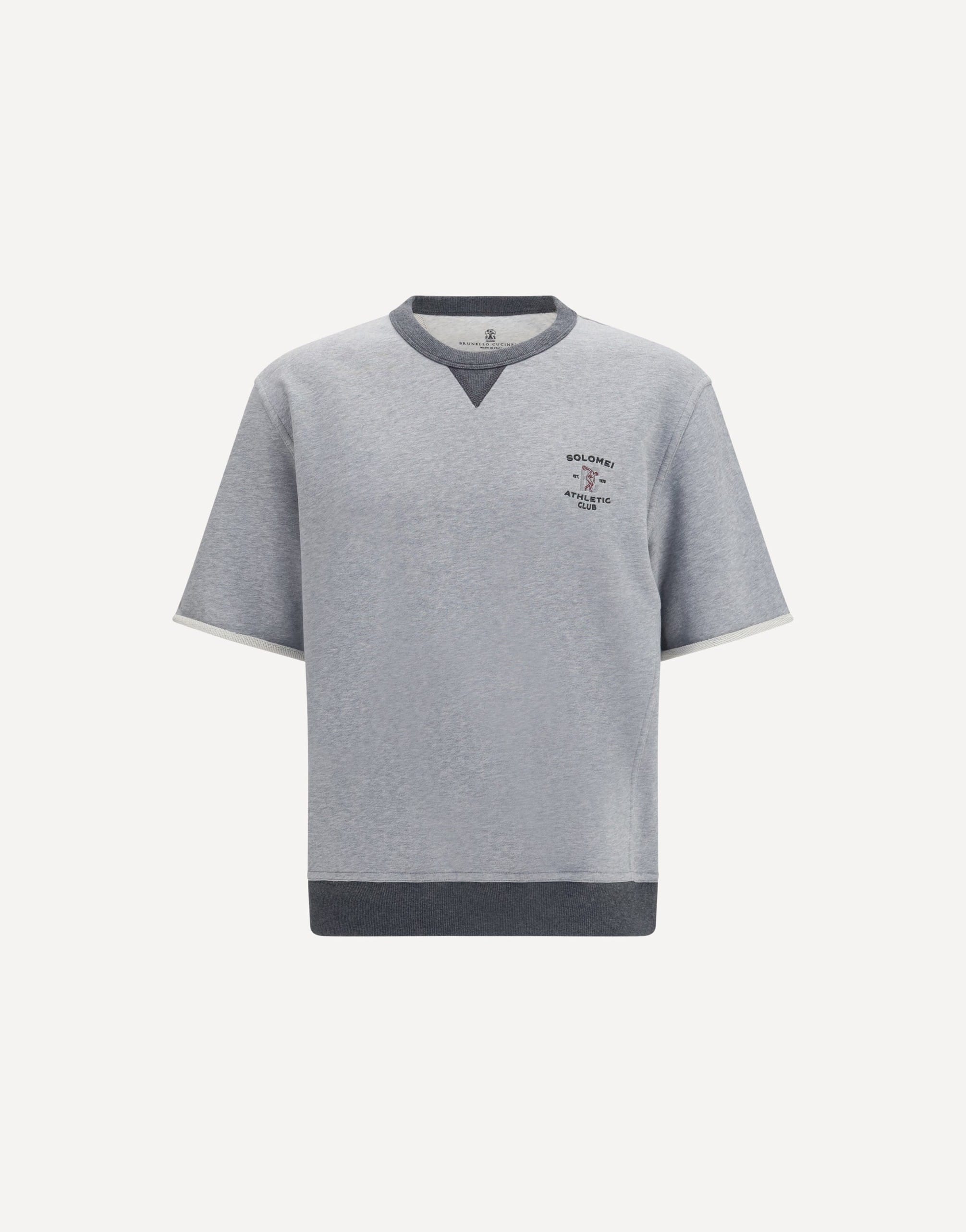 Brunello Cucinelli Melange Fabric T-Shirt
