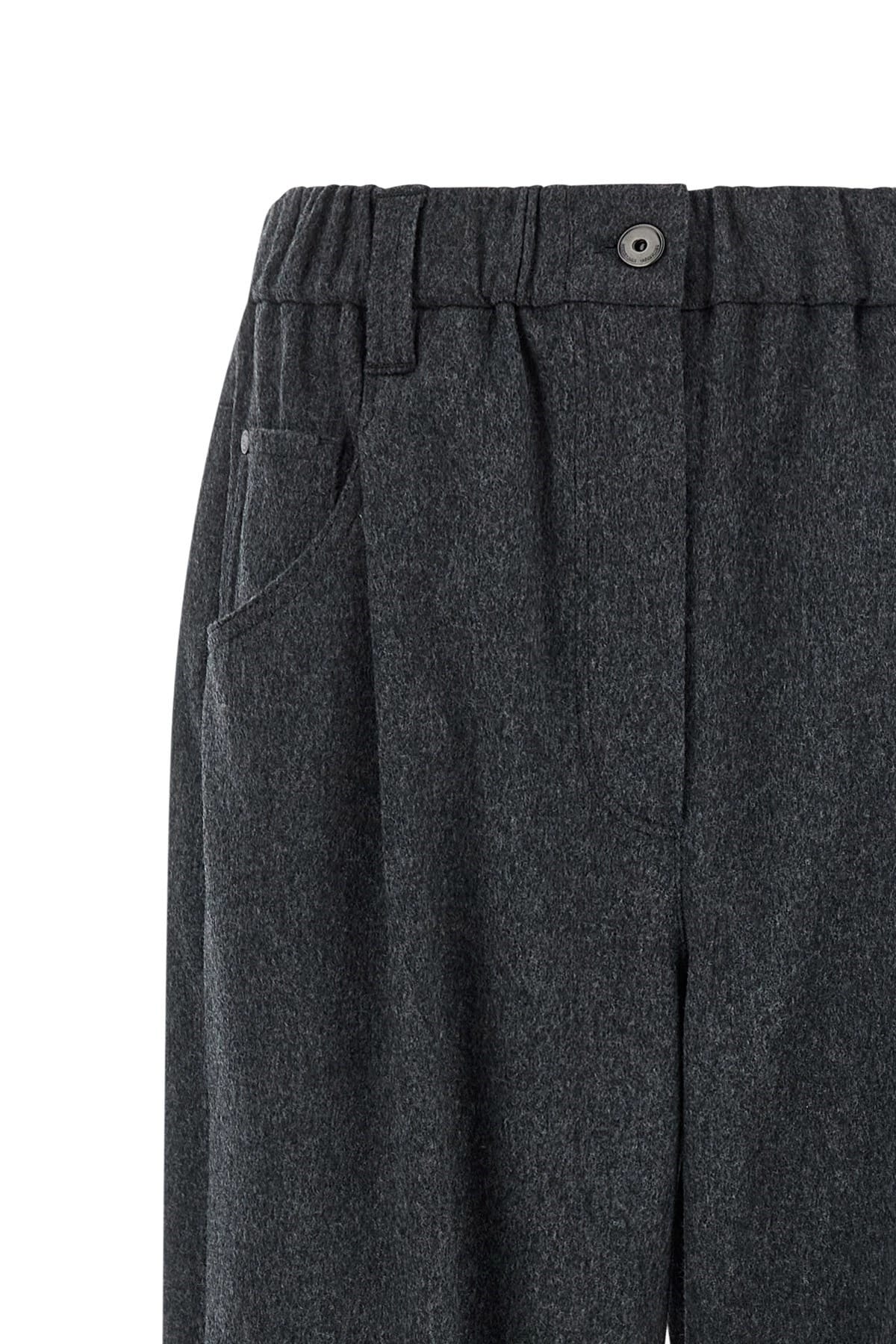 Brunello Cucinelli Brunello Cucinelli Mélange Wool Tapered Pants