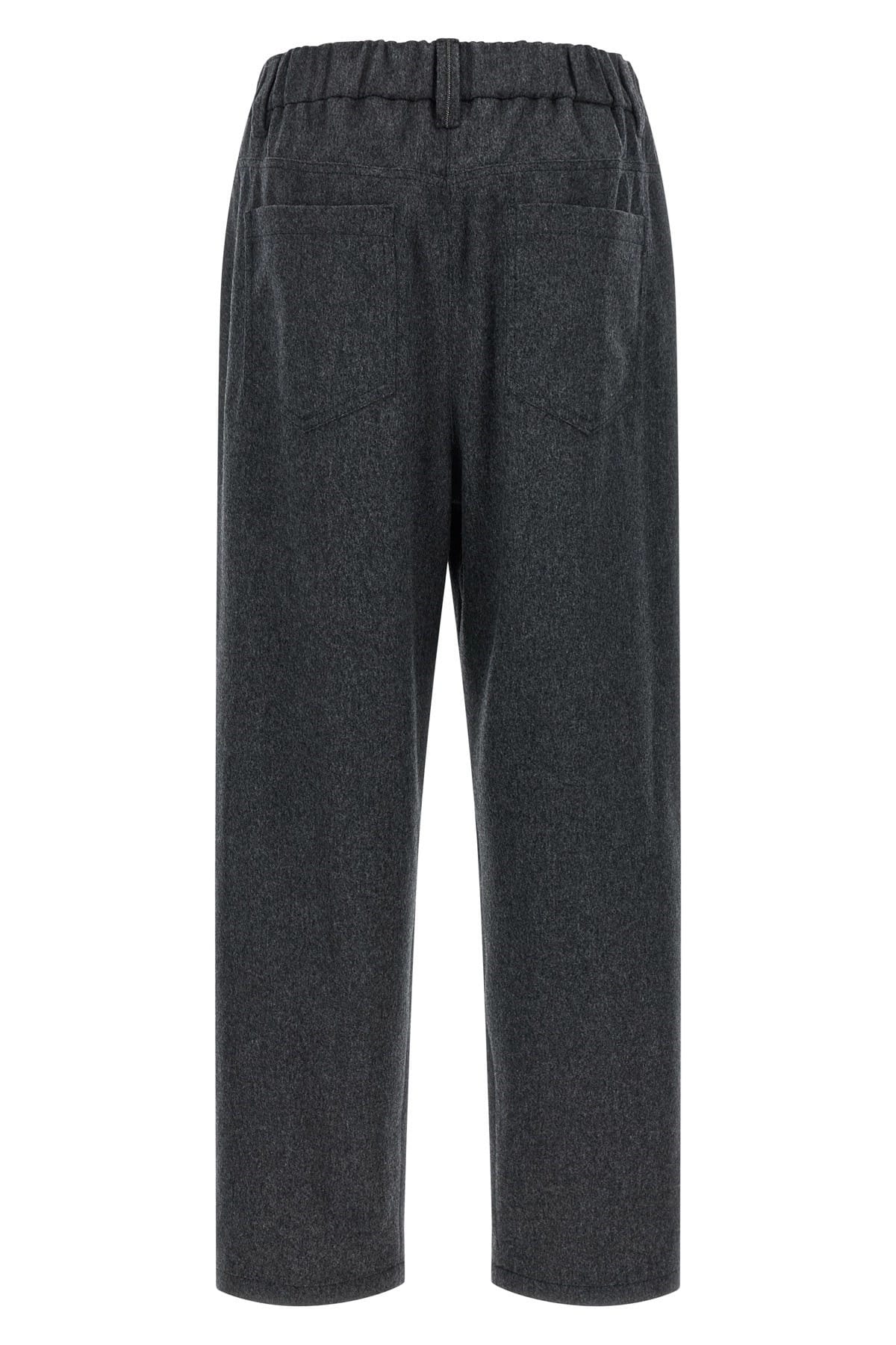 Brunello Cucinelli Brunello Cucinelli Mélange Wool Tapered Pants