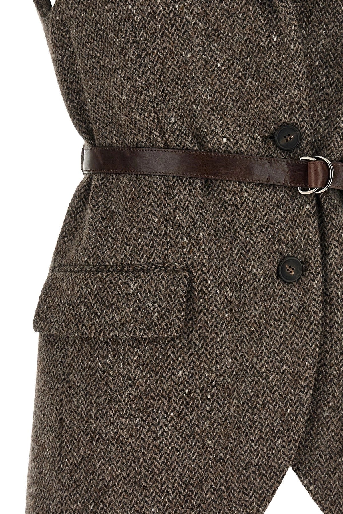 Brunello Cucinelli Mélange Wool Vest