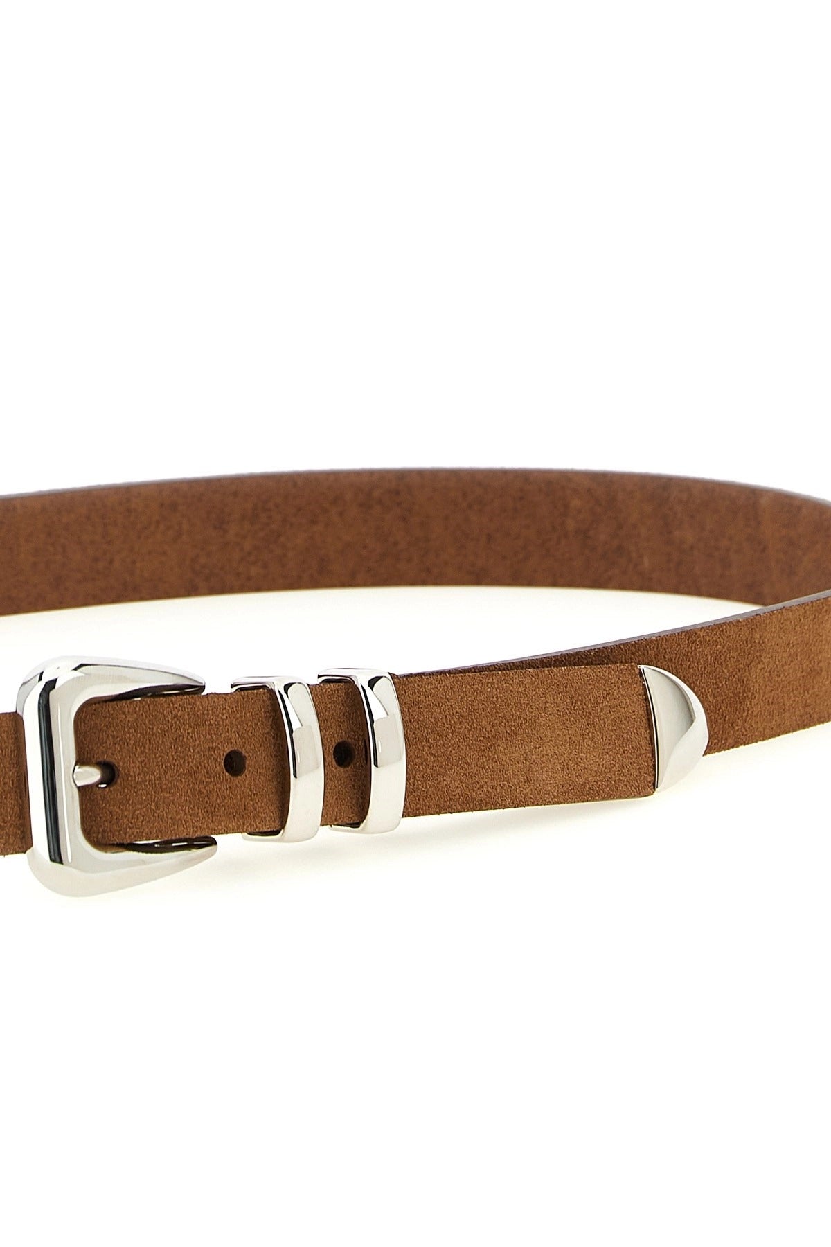 Brunello Cucinelli Metal Toe Cap Belt | Sendegaro