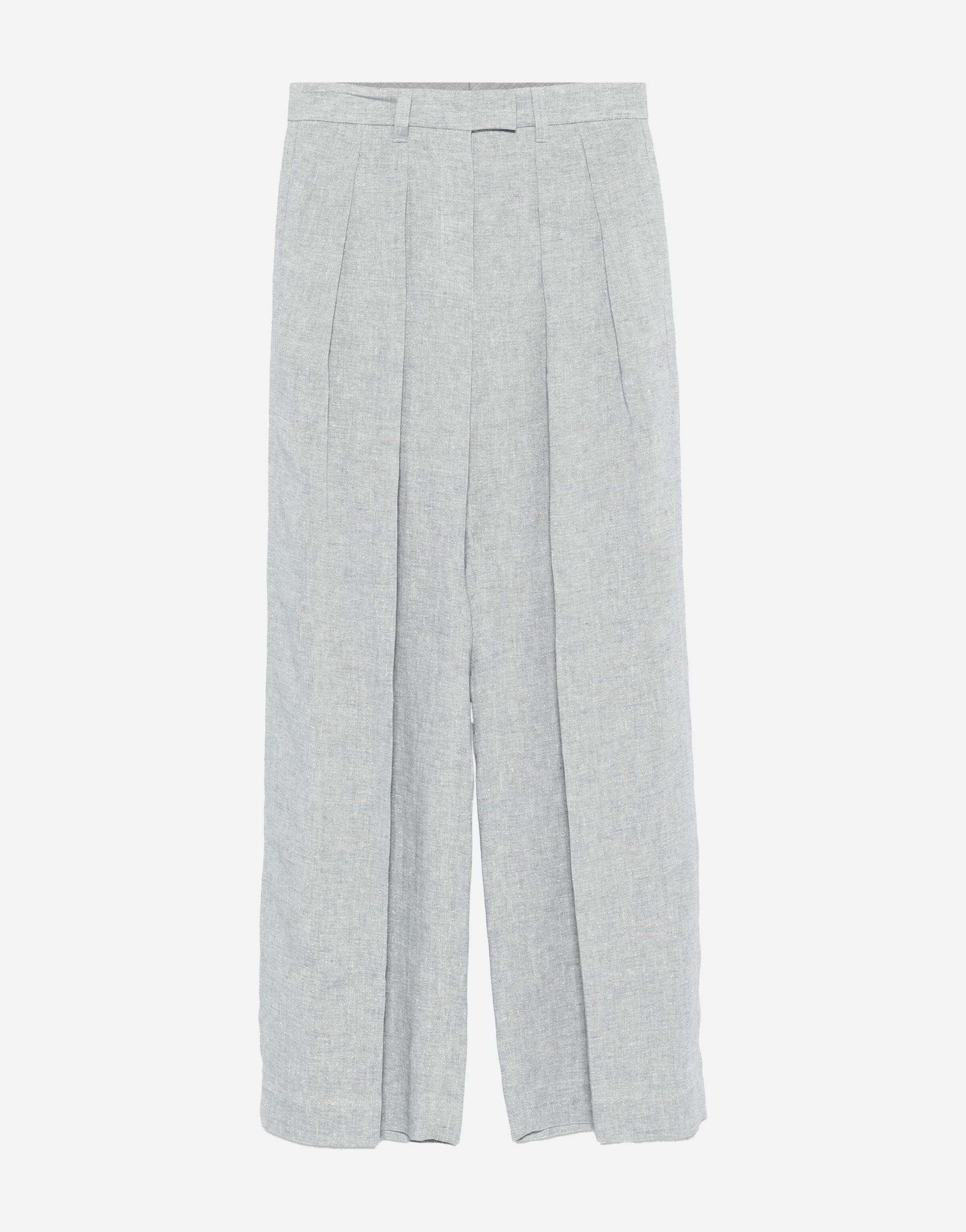 Brunello Cucinelli Metallic-Threading Pants