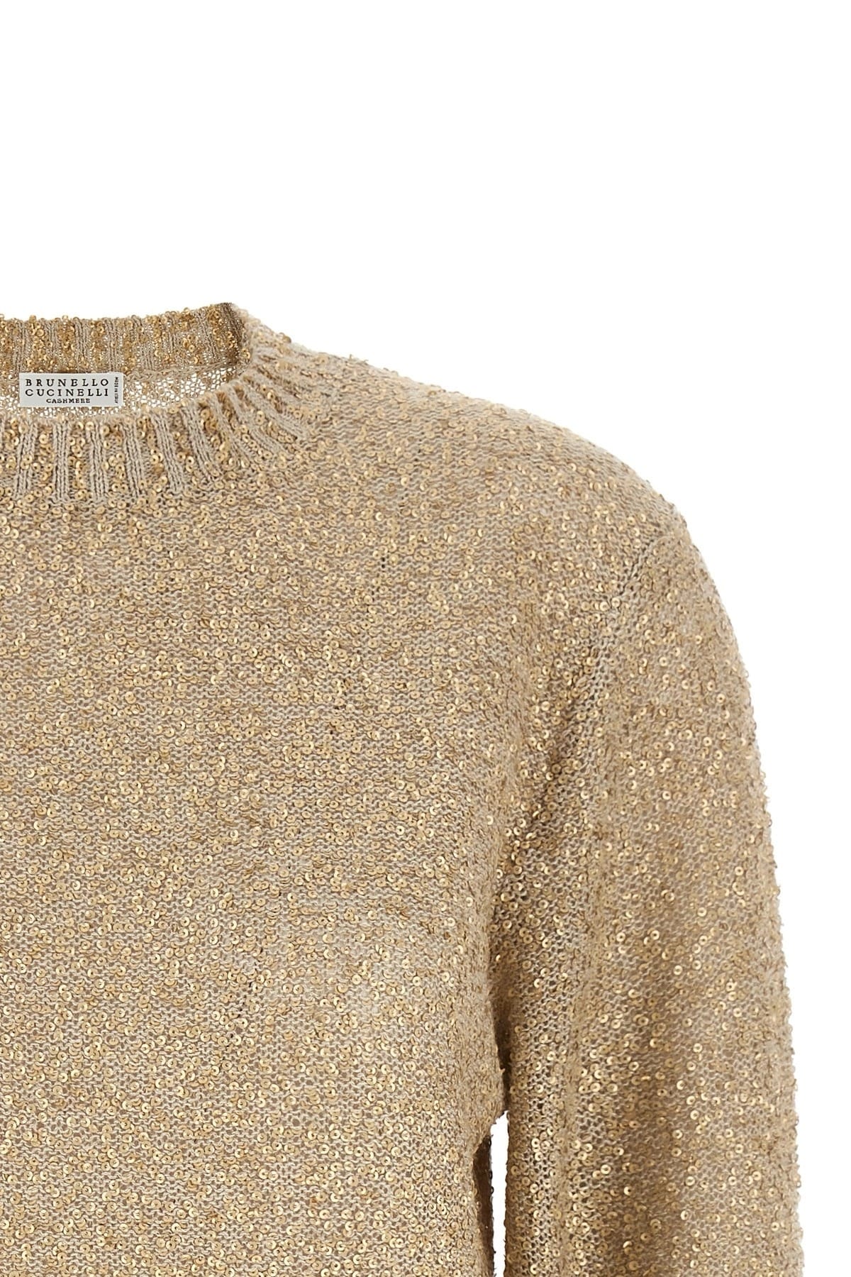 Brunello Cucinelli Brunello Cucinelli Micro Sequin Sweater
