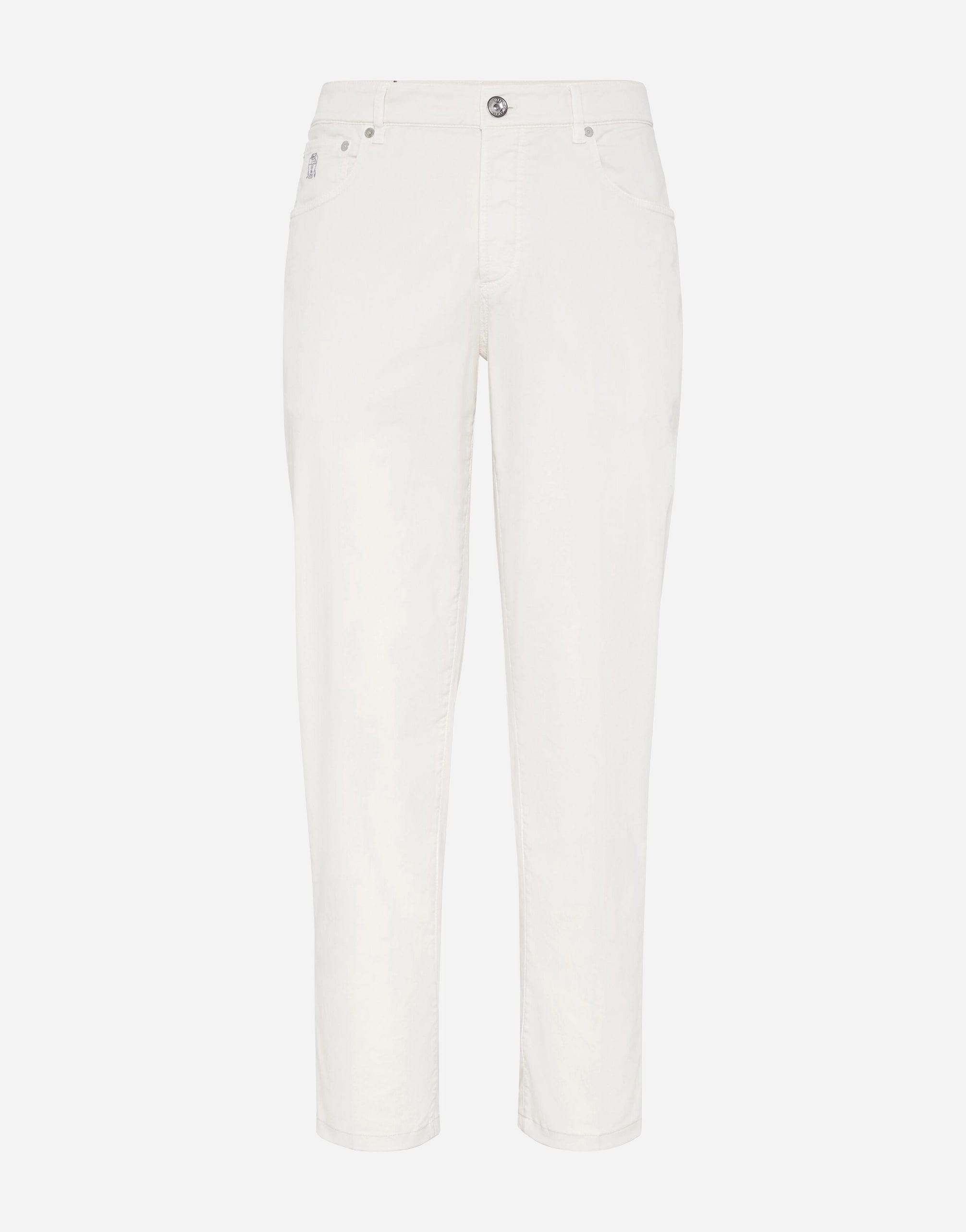 Brunello Cucinelli Mid-Rise Straight-Leg Pants