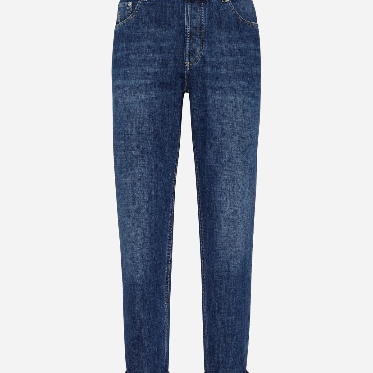 Brunello Cucinelli Mid-Rise Tapered Jeans | Sendegaro ZA