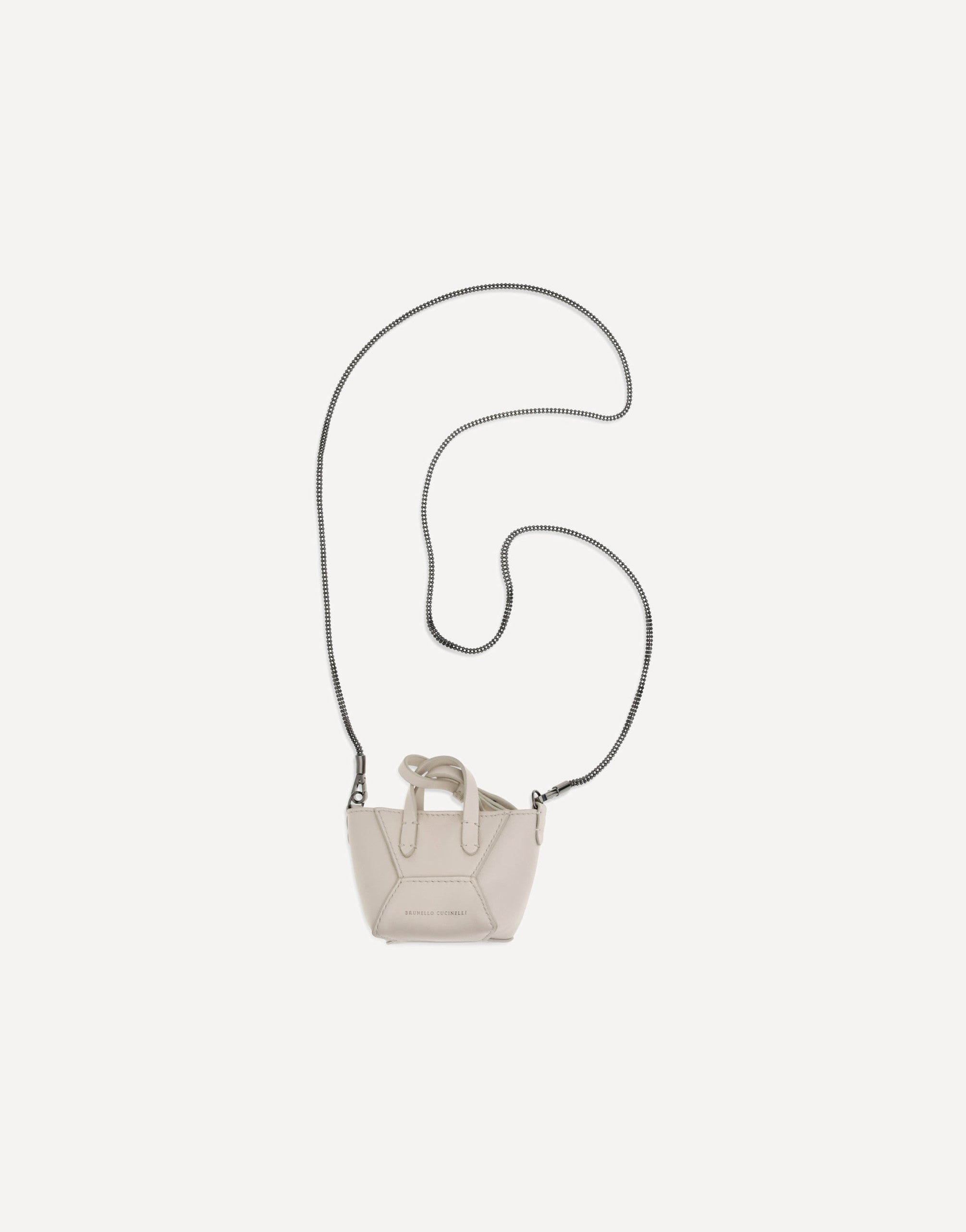 Brunello Cucinelli Mini Leather Shoulder Bag