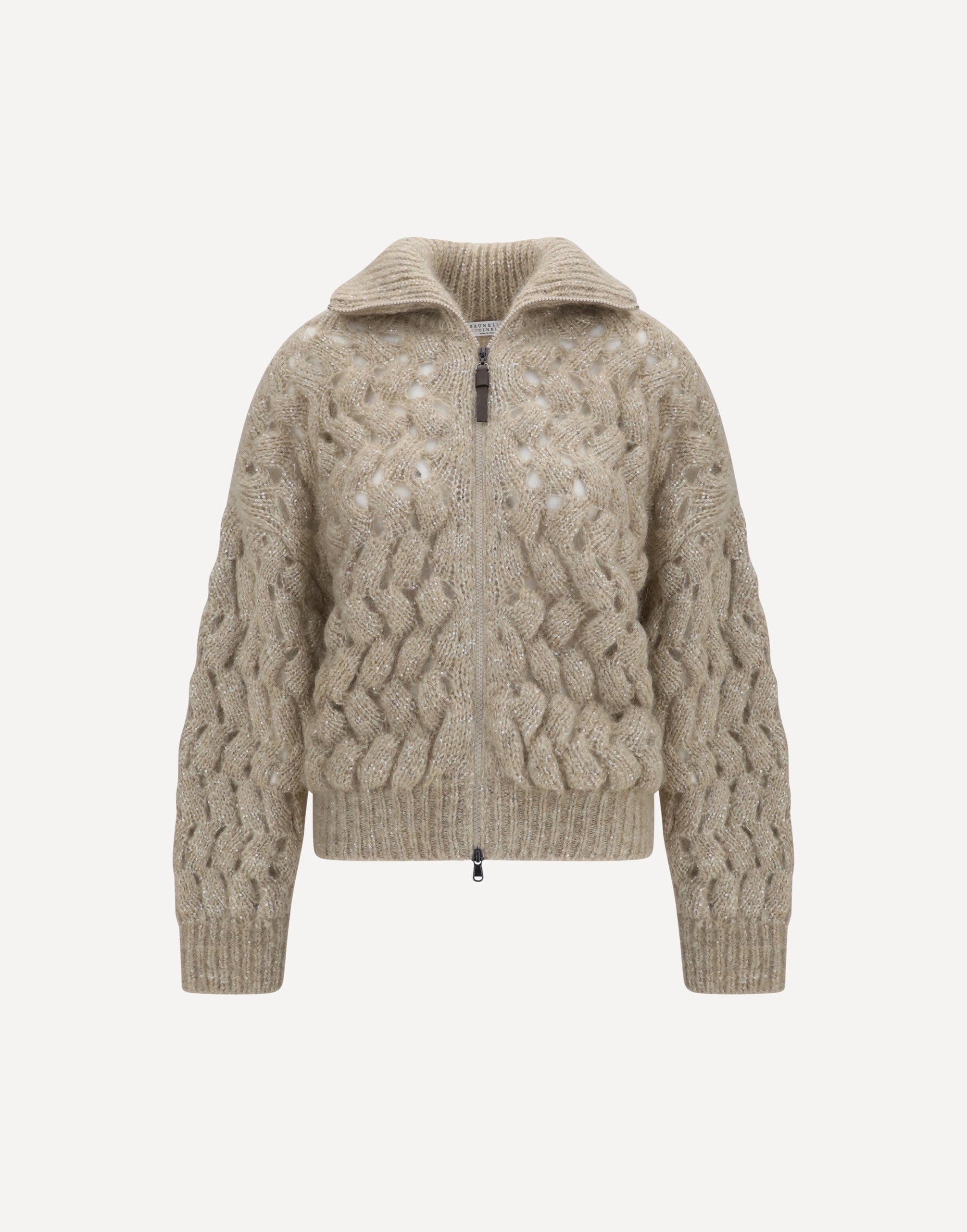 Brunello Cucinelli Mohair Wool Blend Cardigan
