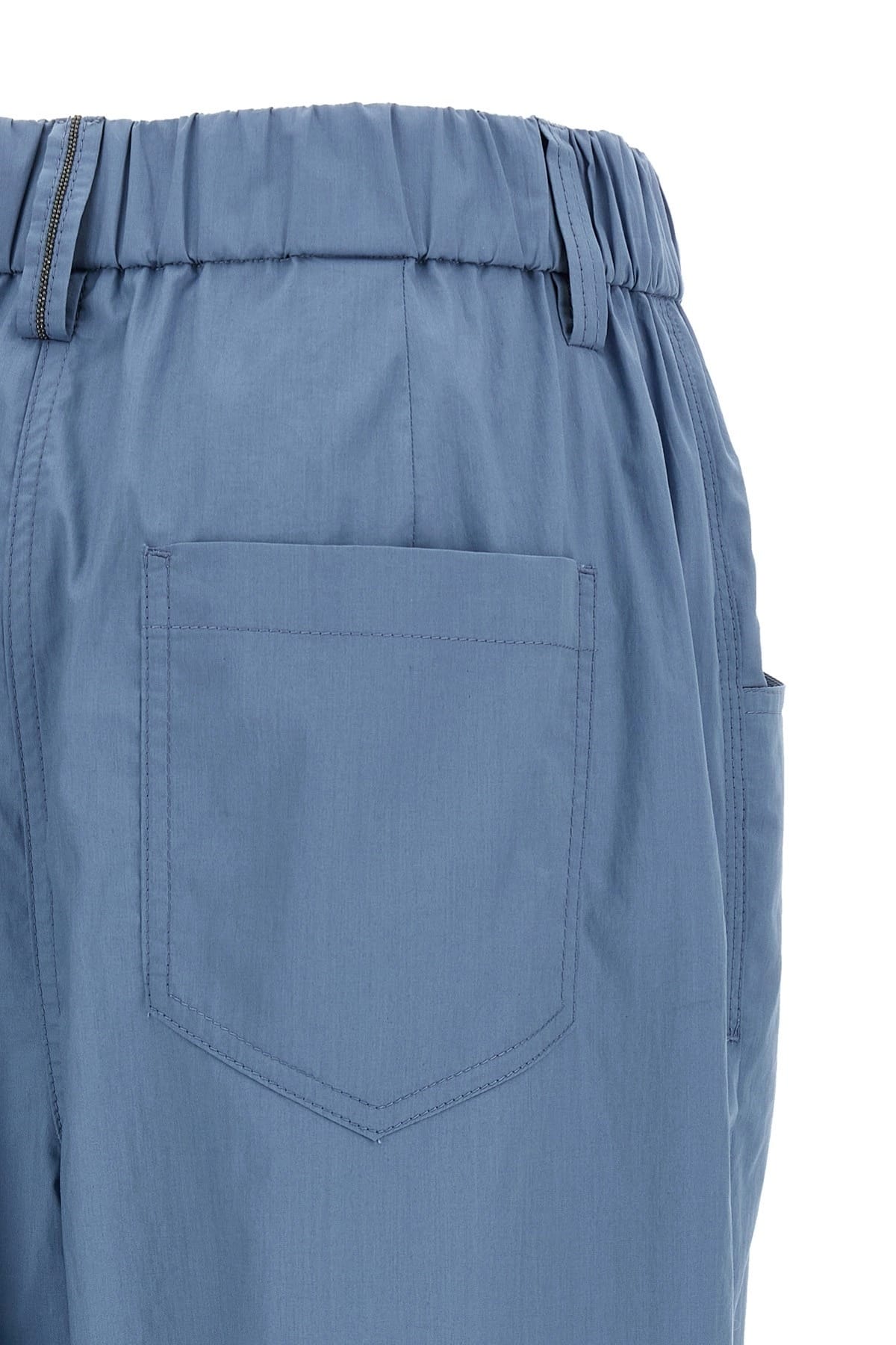 Brunello Cucinelli Brunello Cucinelli Monile Cotton Poplin Pants