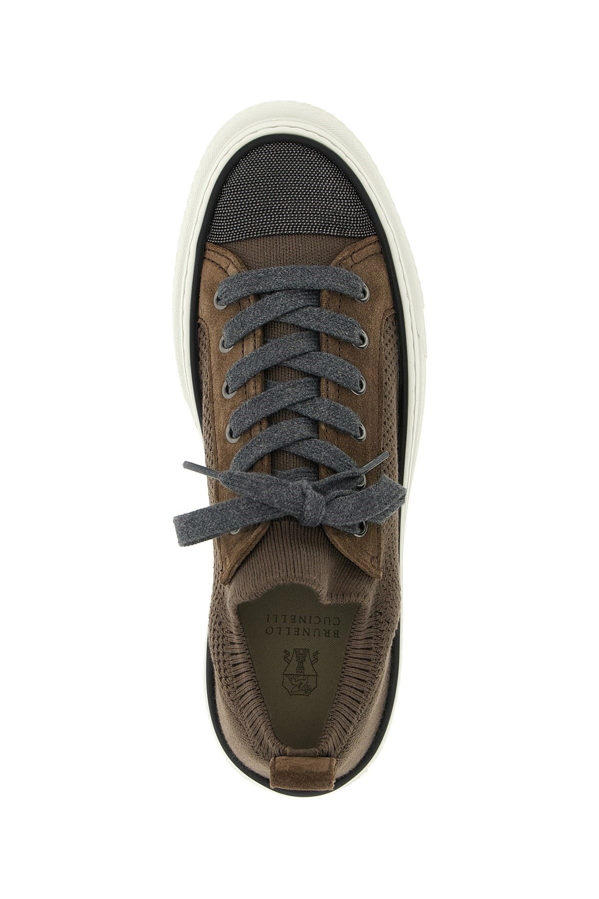 Brunello Cucinelli モニーレ ニット スニーカー | Sendegaro JP