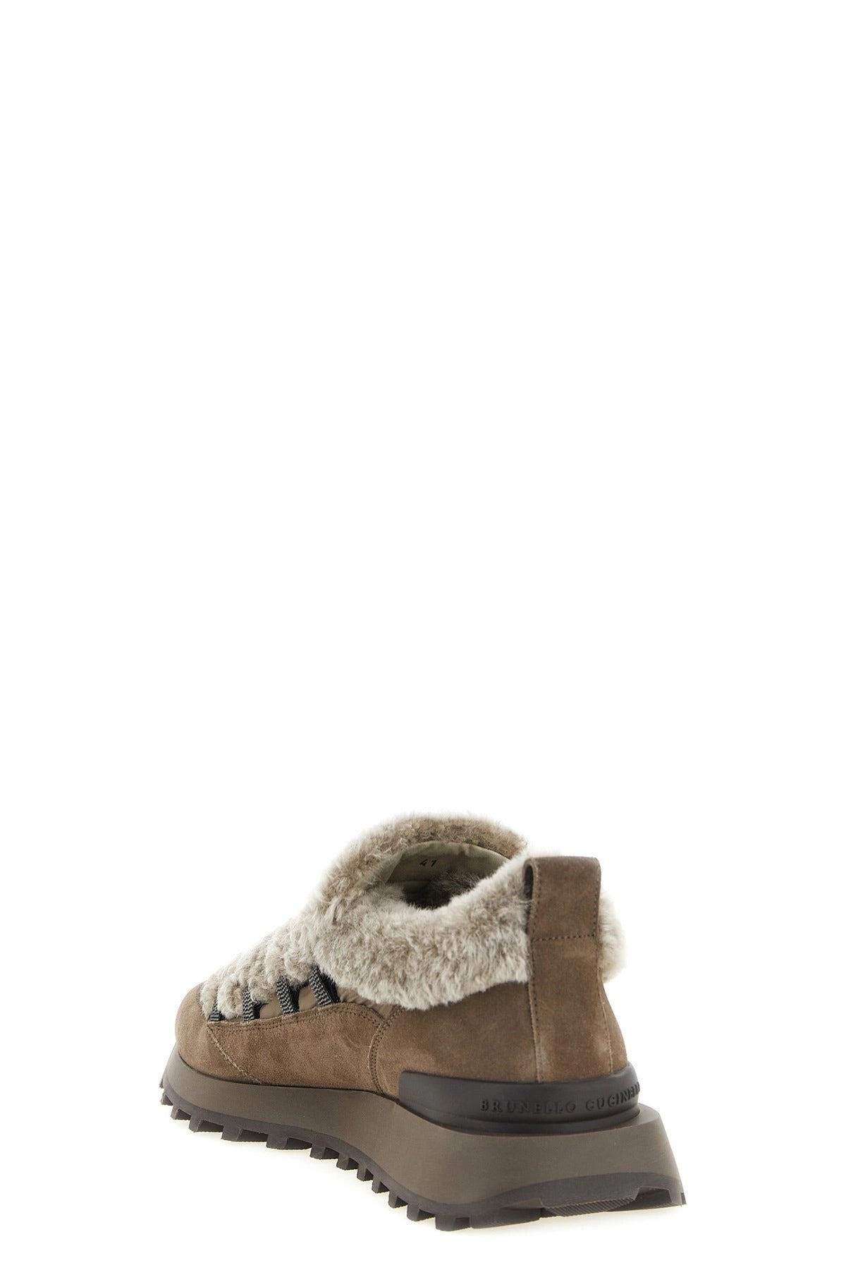 Brunello Cucinelli Monile Shearling Sneakers | Sendegaro FR