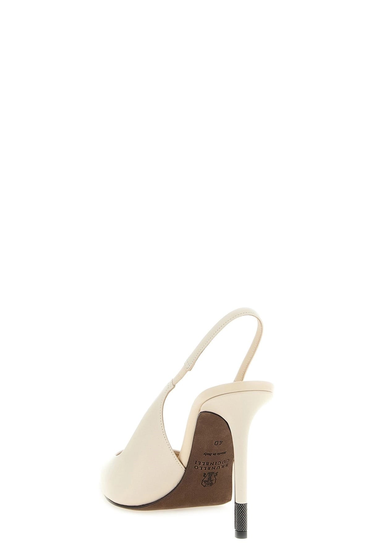 Brunello Cucinelli Brunello Cucinelli Monile Slingbacks