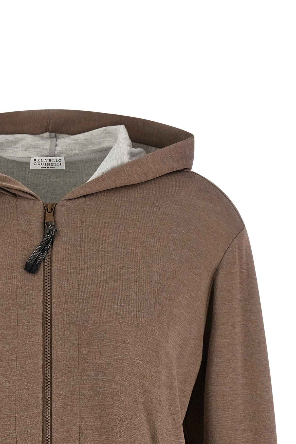 Brunello Cucinelli Brunello Cucinelli Monile Zip Hoodie