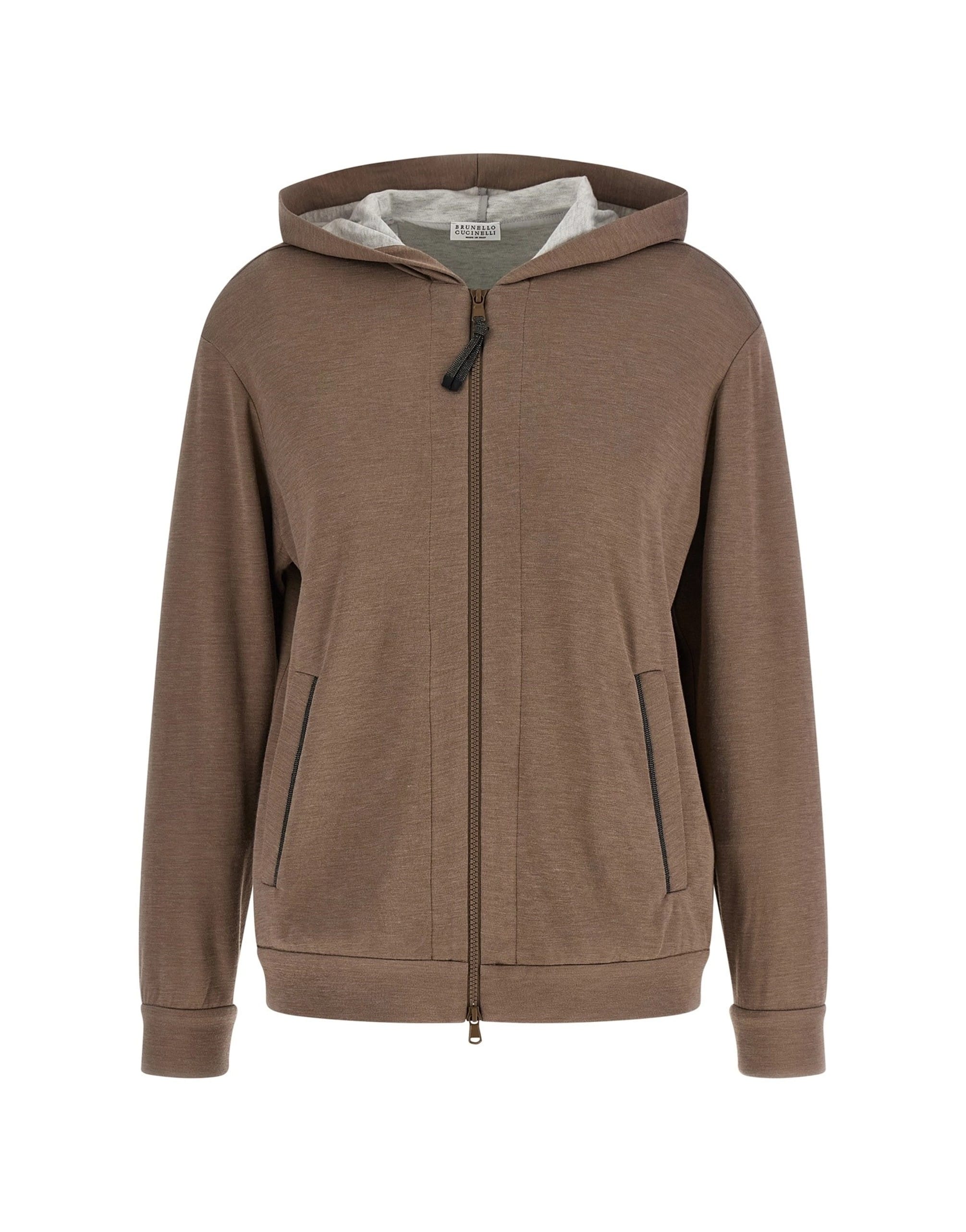 Brunello Cucinelli Brunello Cucinelli Monile Zip Hoodie