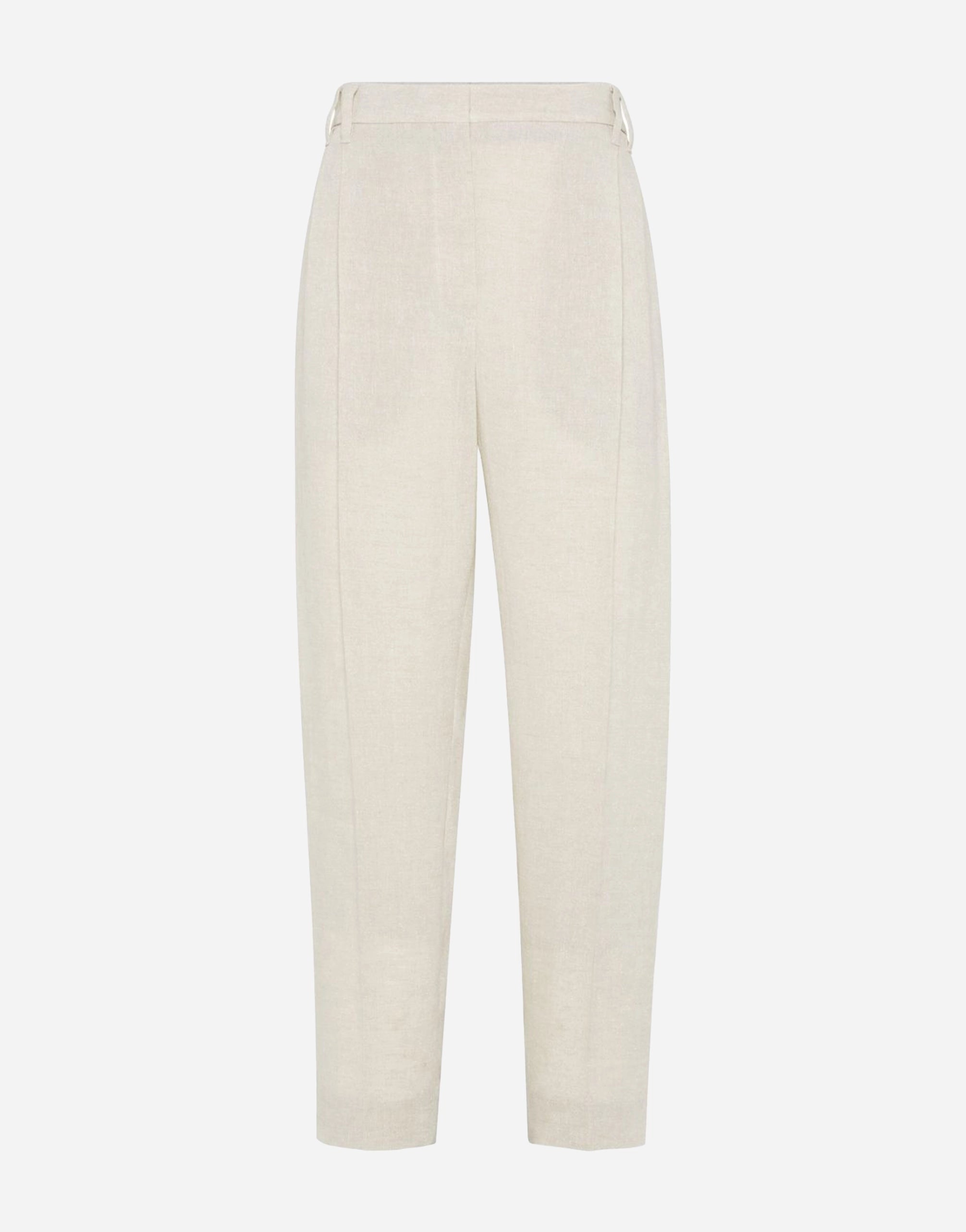 Brunello Cucinelli Monili Canvas Slouchy Pants