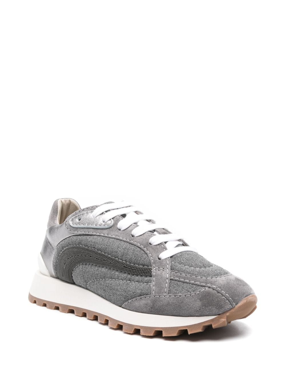 Brunello Cucinelli Monili-Chain Sneakers