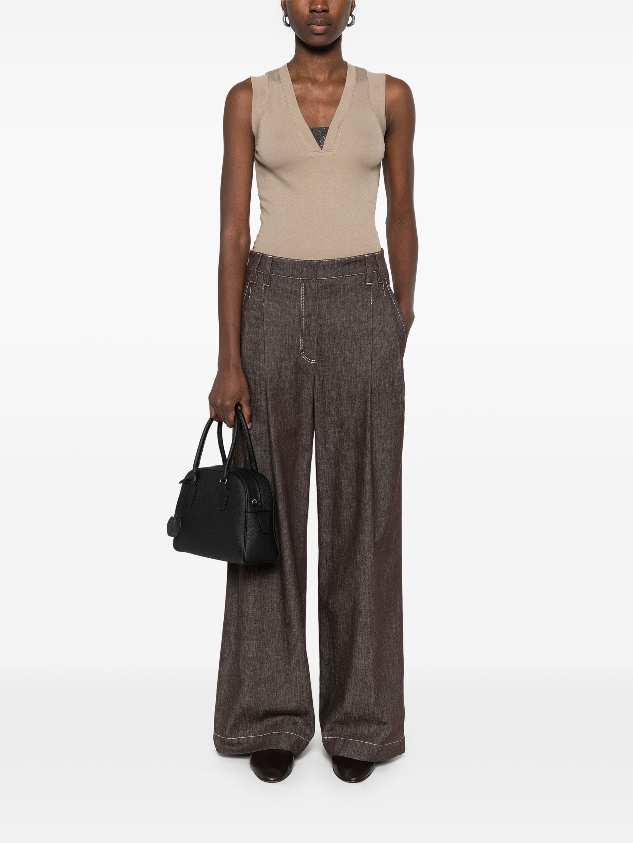 Brunello Cucinelli Monili-Detail Tank Top