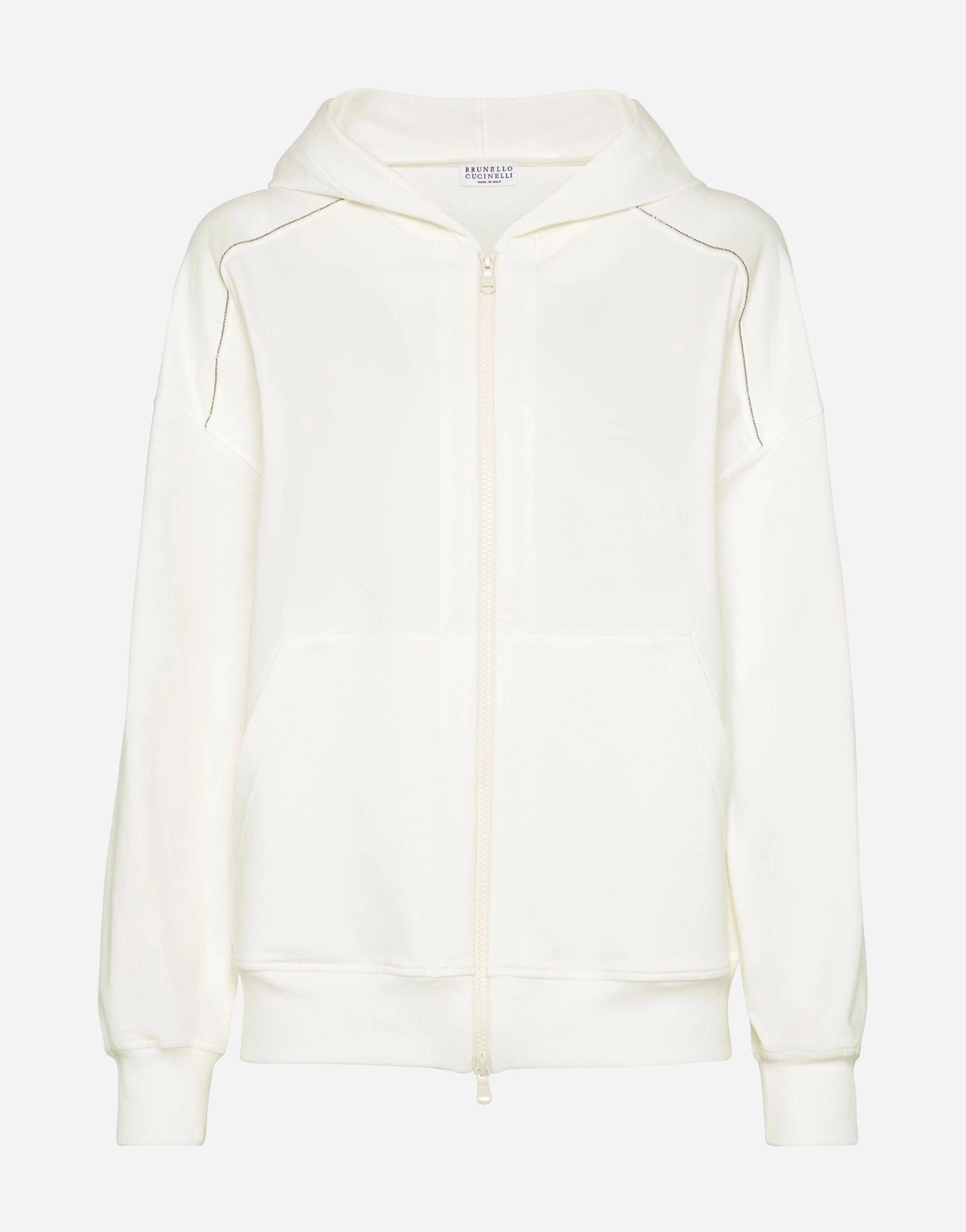 Brunello Cucinelli Monili-Embellished Hoodie