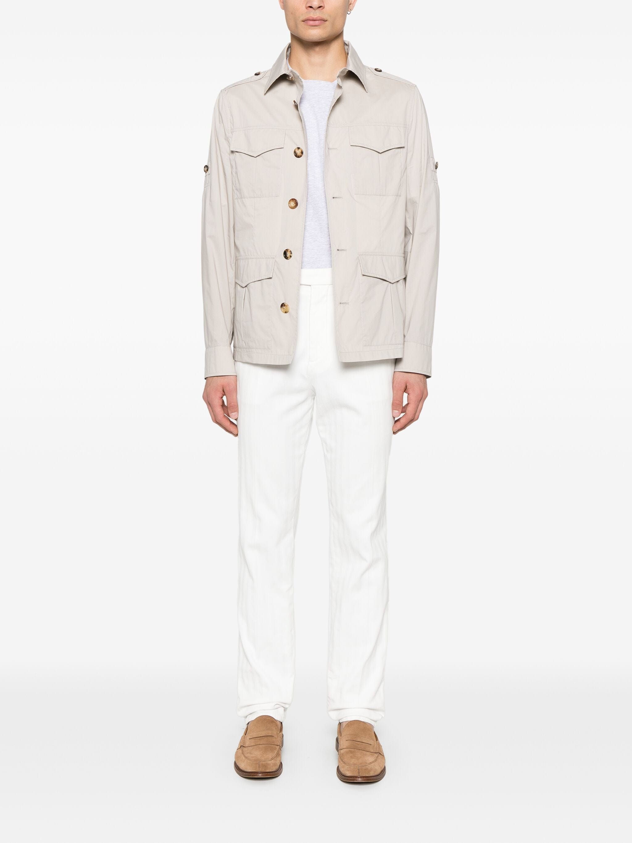 Brunello Cucinelli Multi-Pocket Jacket