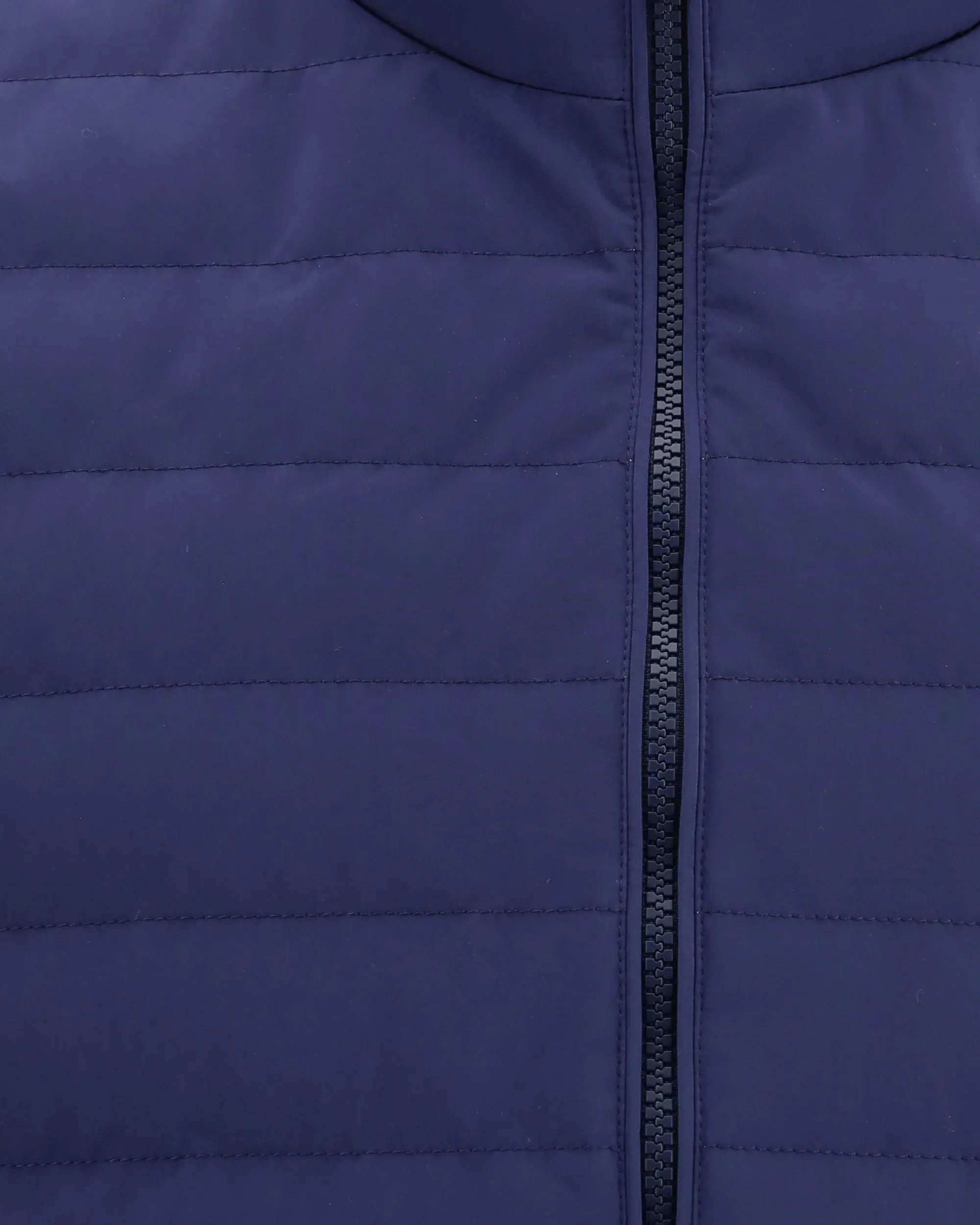 Brunello Cucinelli Navy Blue Bonded Down Vest