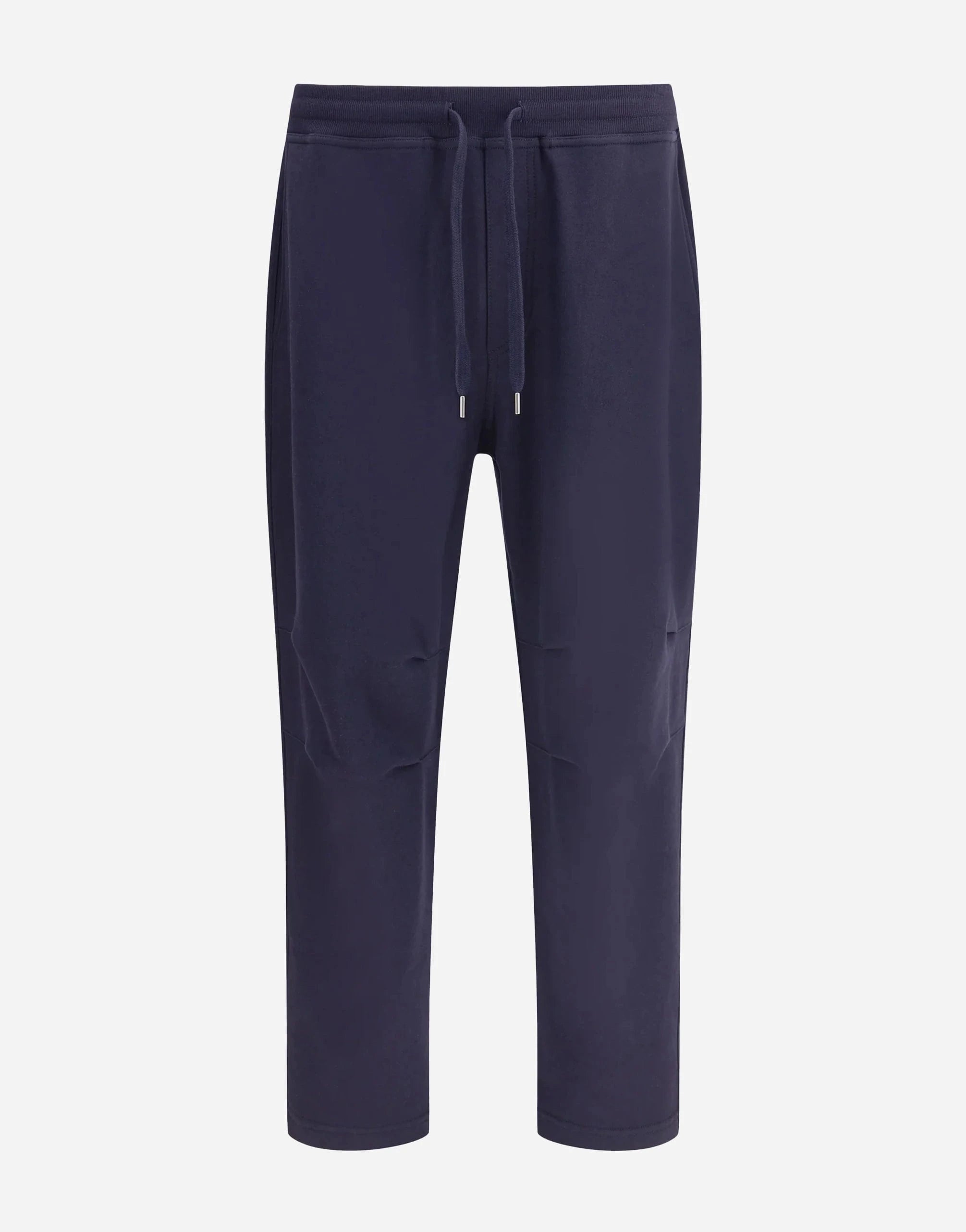 Brunello Cucinelli Navy Blue Techno French Terry Trousers