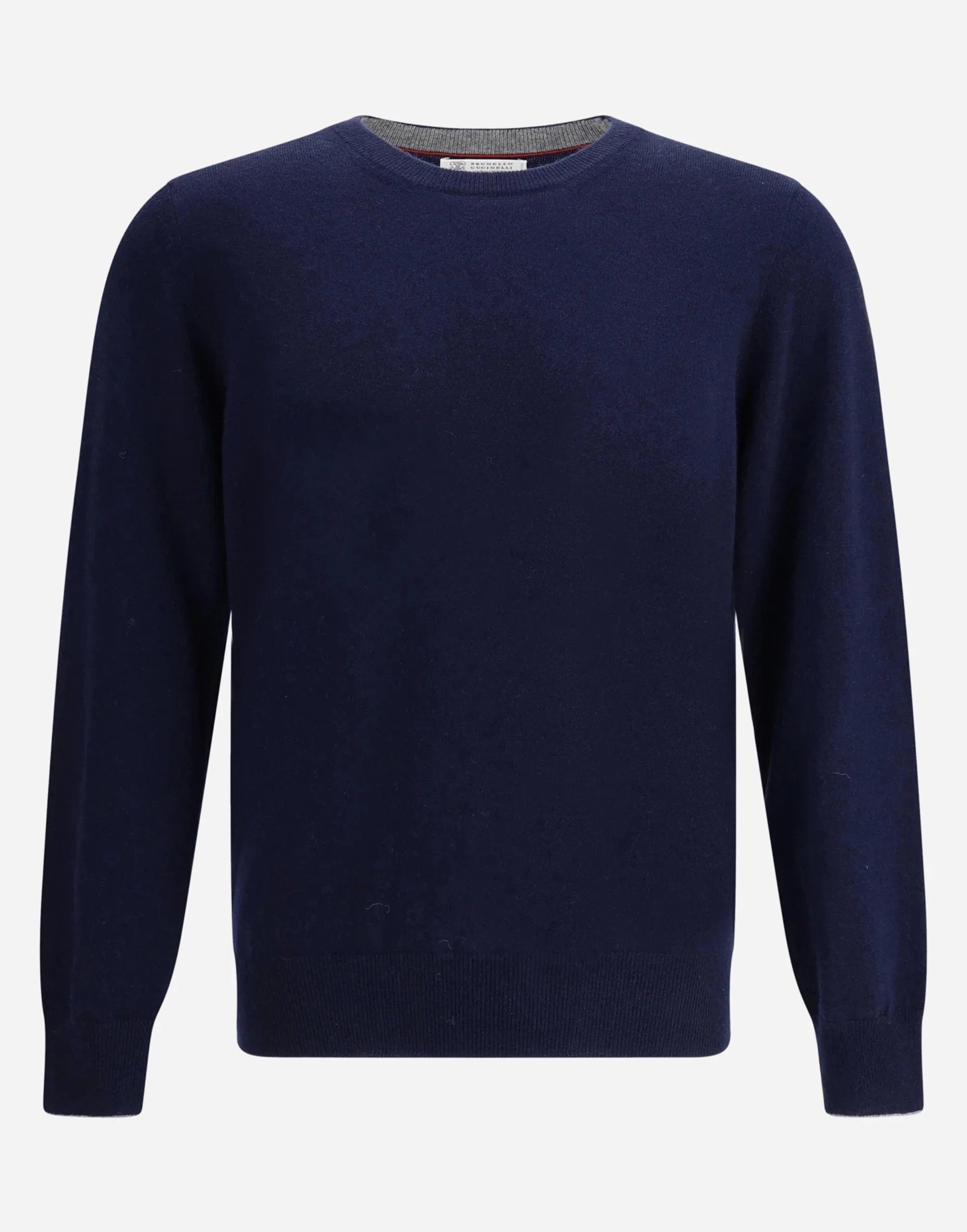 Brunello Cucinelli Navy Cashmere Sweater