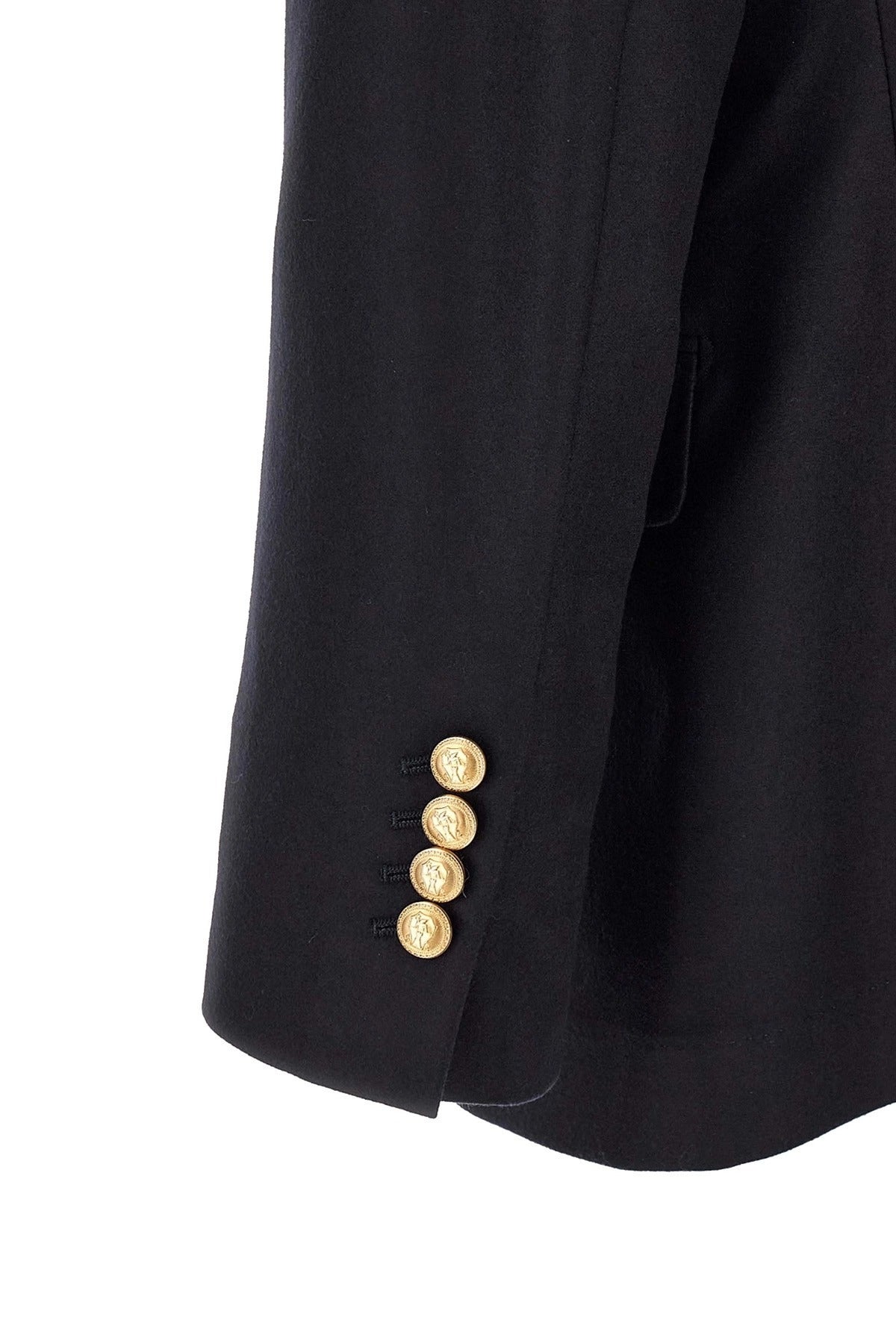 Brunello Cucinelli ネイビー ダブルブレスト ブレザー | Sendegaro JP