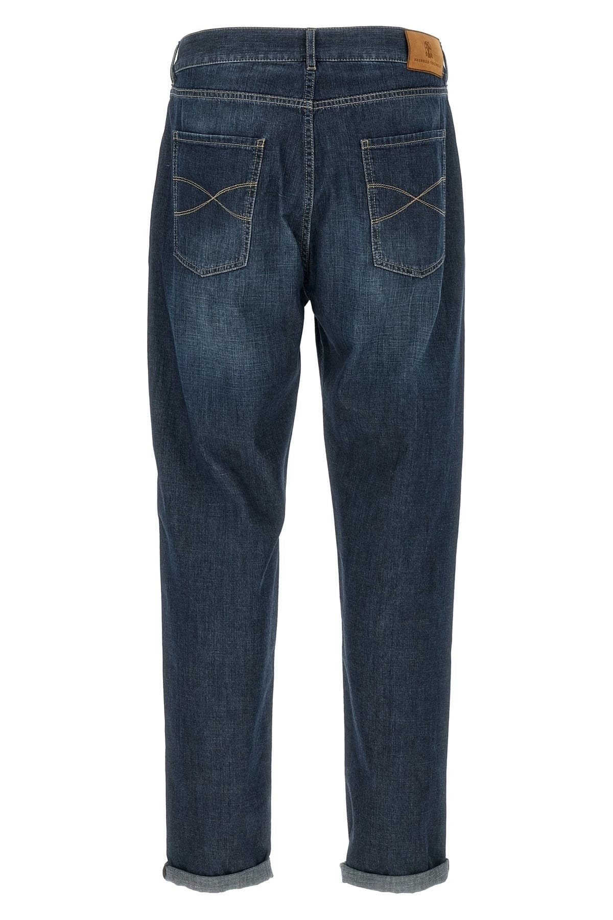 Brunello Cucinelli Old Light Denim Jeans - alternate view