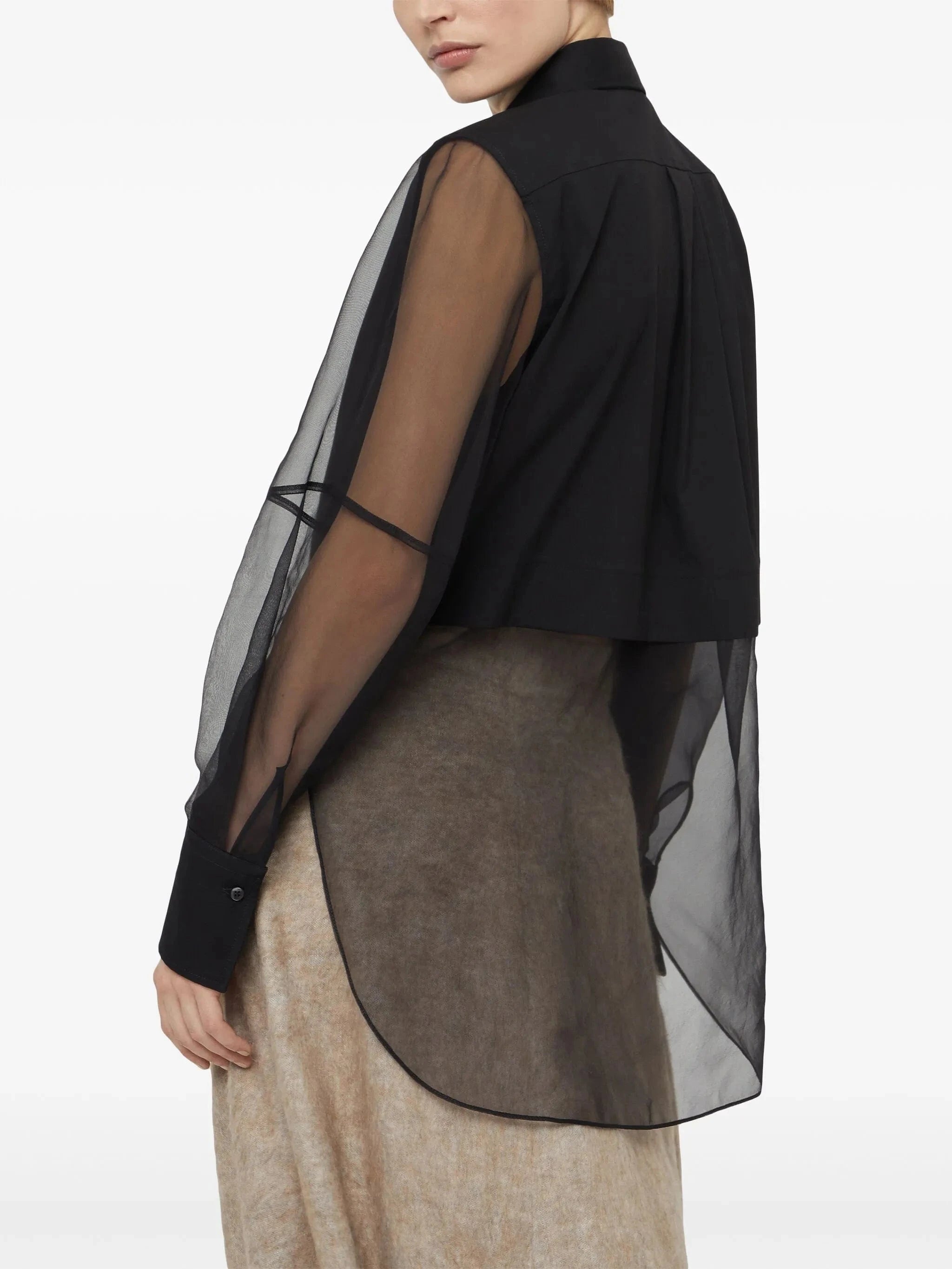 Brunello Cucinelli Panel Poplin Shirt