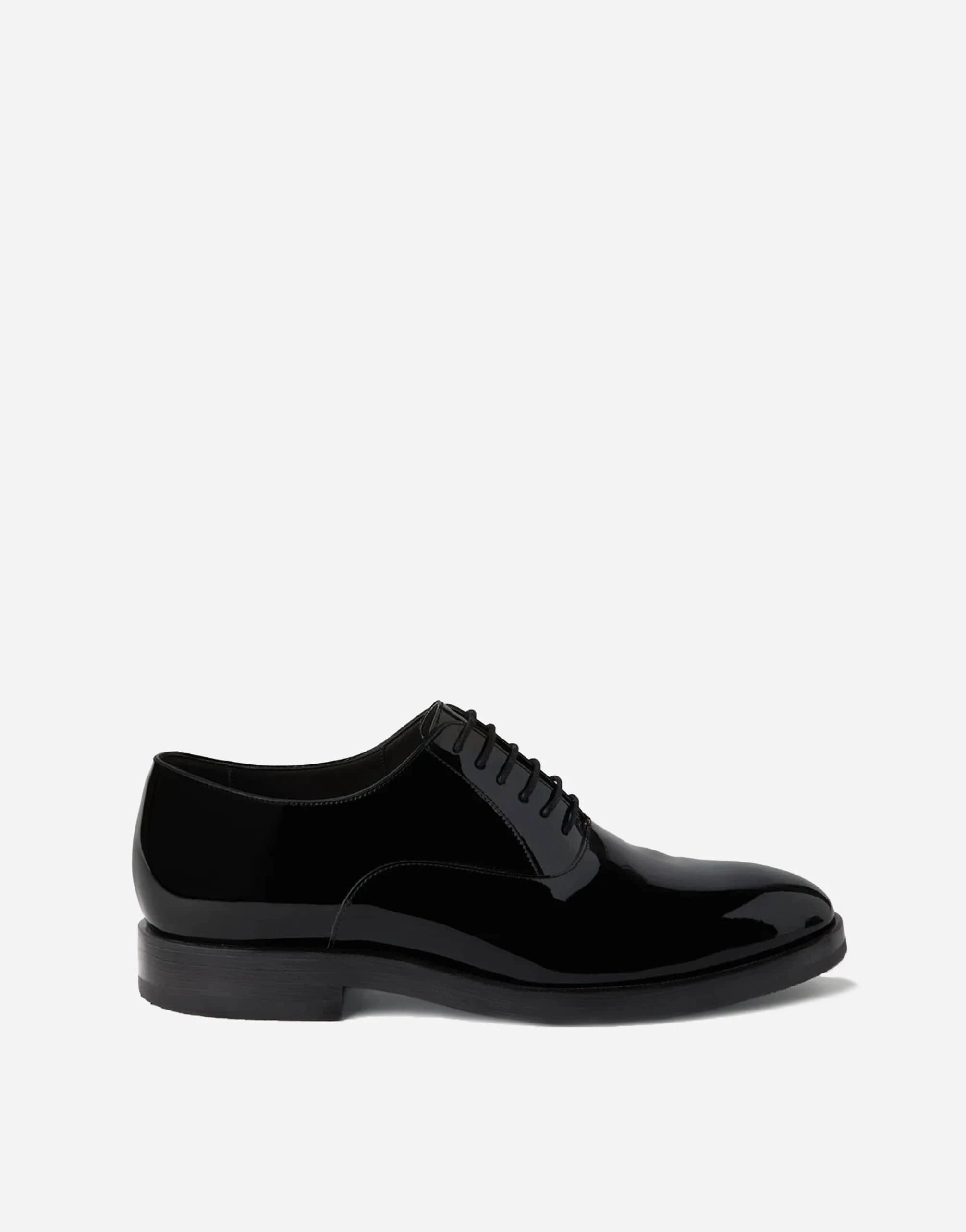 Brunello Cucinelli Patent Leather Oxford Shoes