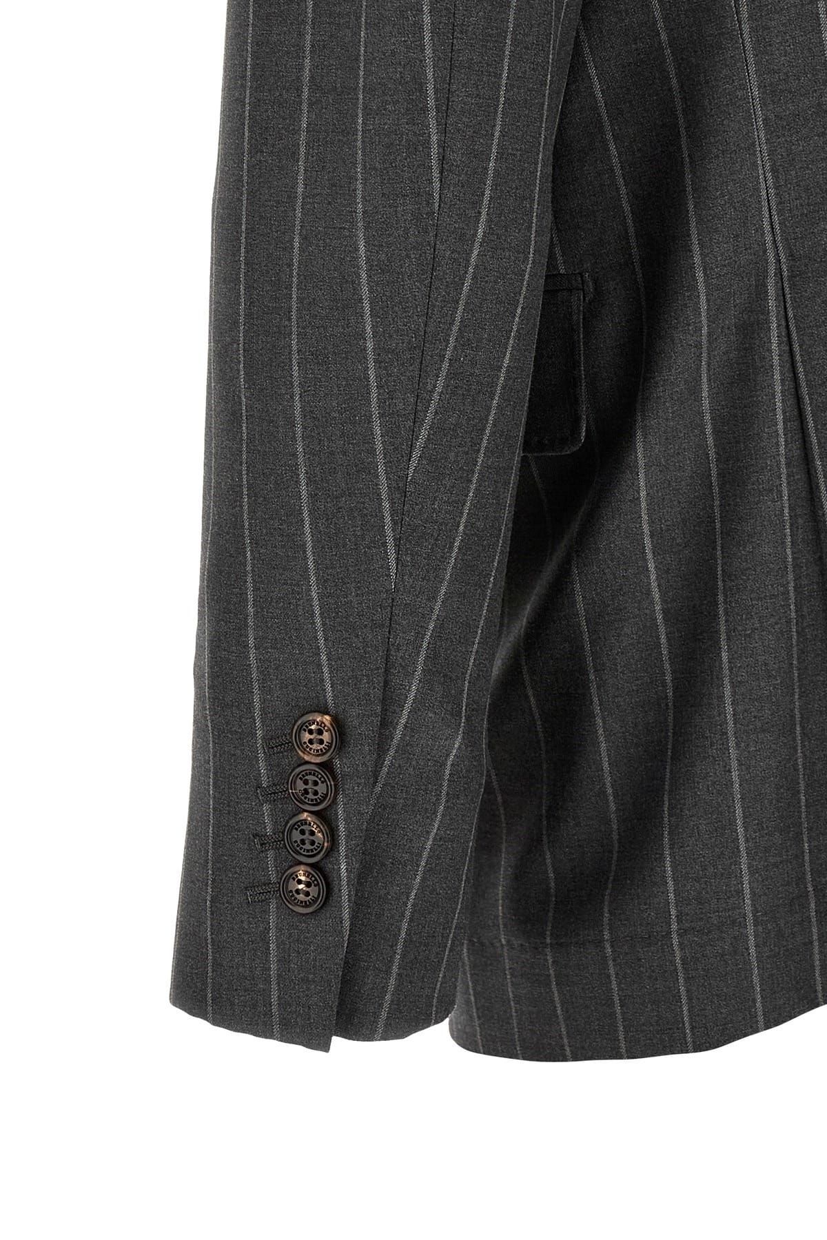 Brunello Cucinelli Pinstripe Virgin Wool Blazer | Sendegaro IT