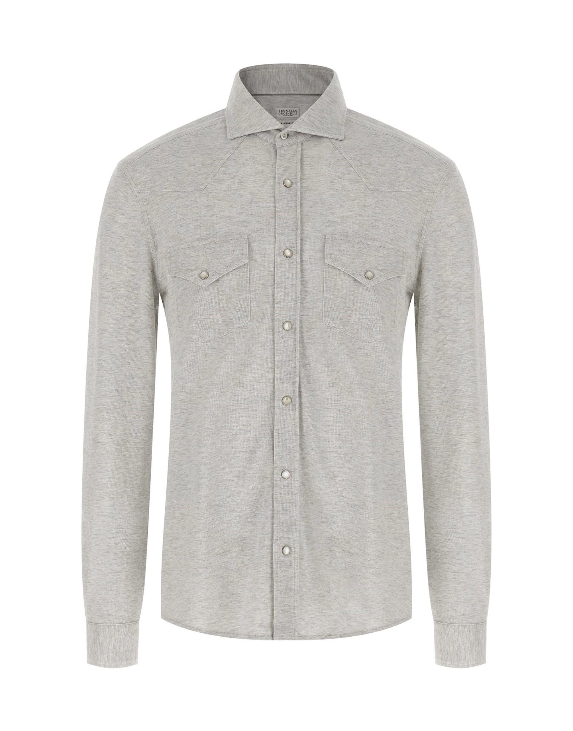 Brunello Cucinelli Brunello Cucinelli Piqué Cotton Shirt