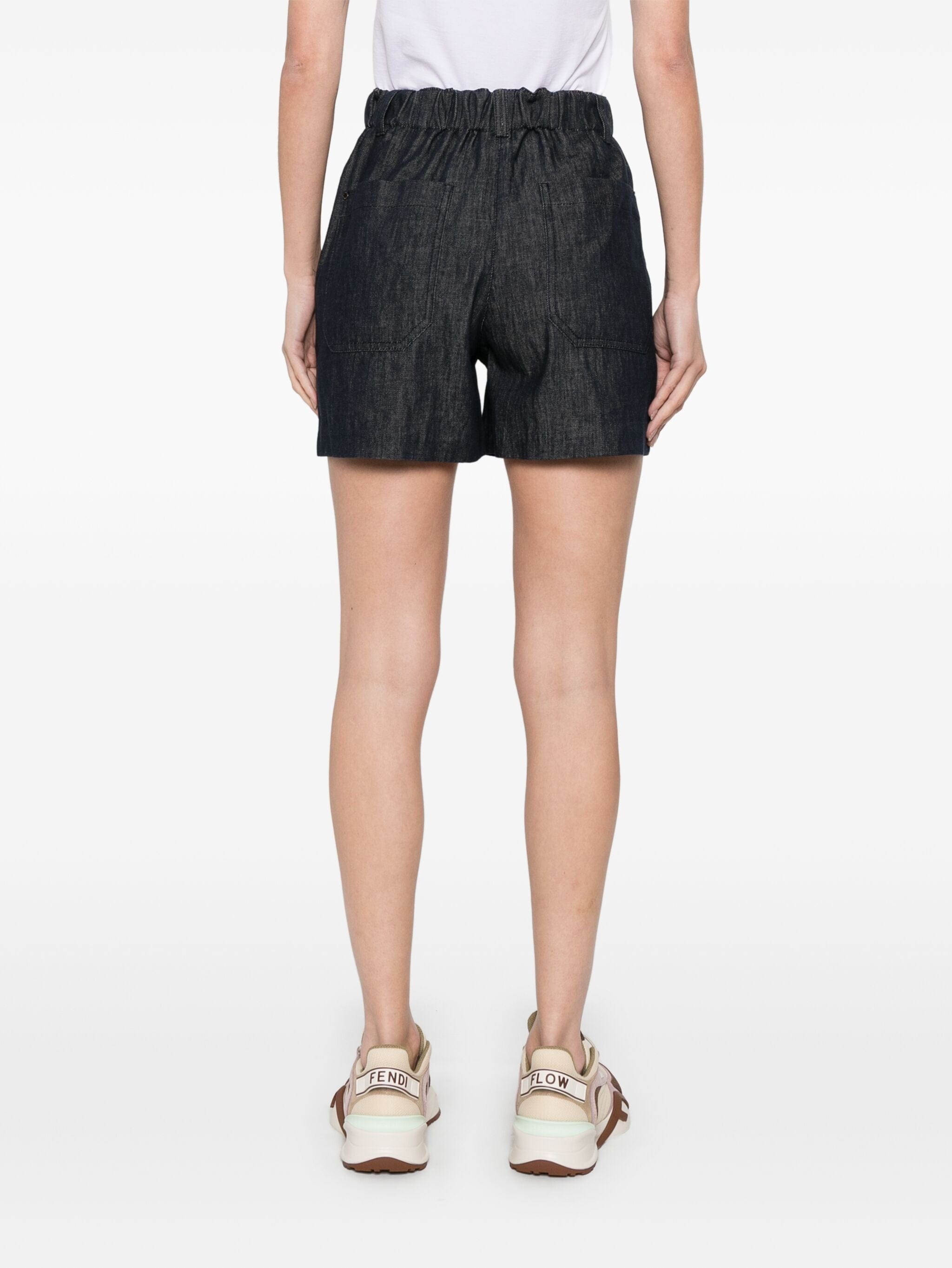 Brunello Cucinelli Pleat-Detail Shorts